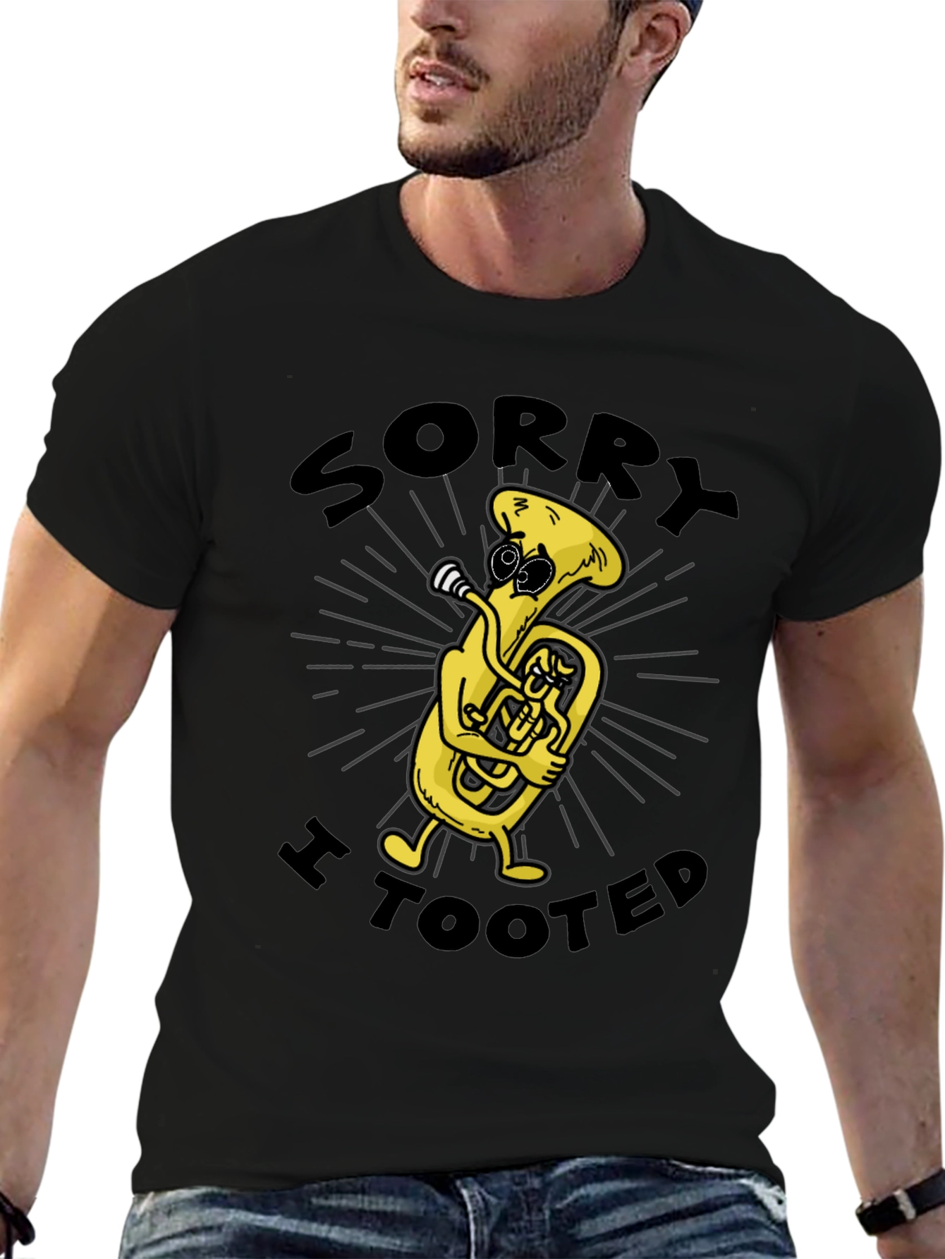 Sorry I Tooted Tuba T-Shirt