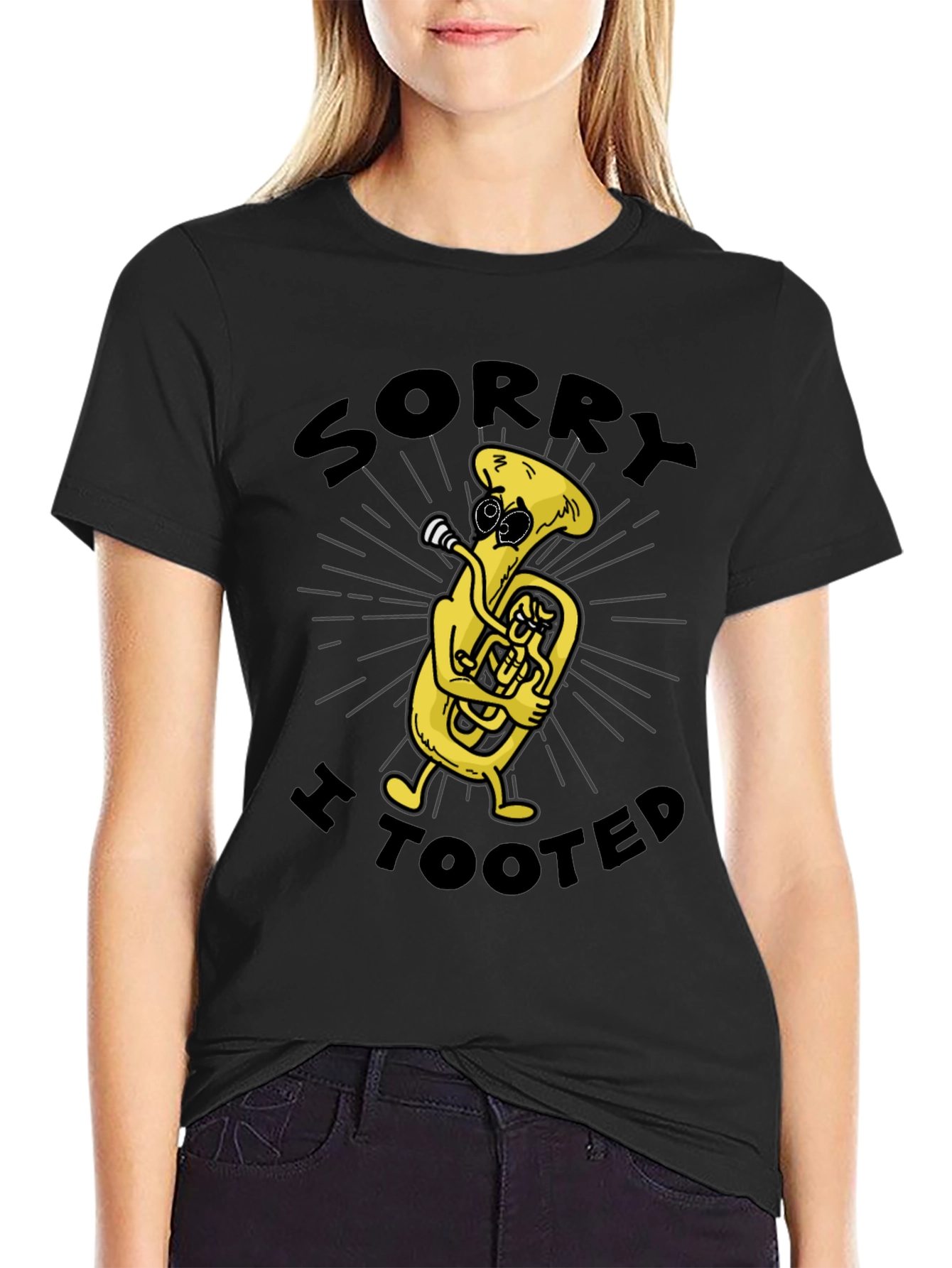Sorry I Tooted Tuba T-Shirt
