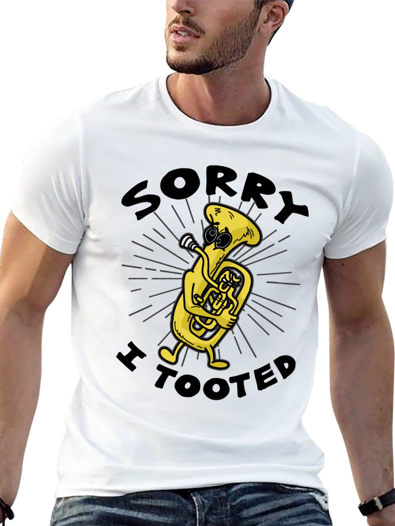 Sorry I Tooted Tuba T-Shirt