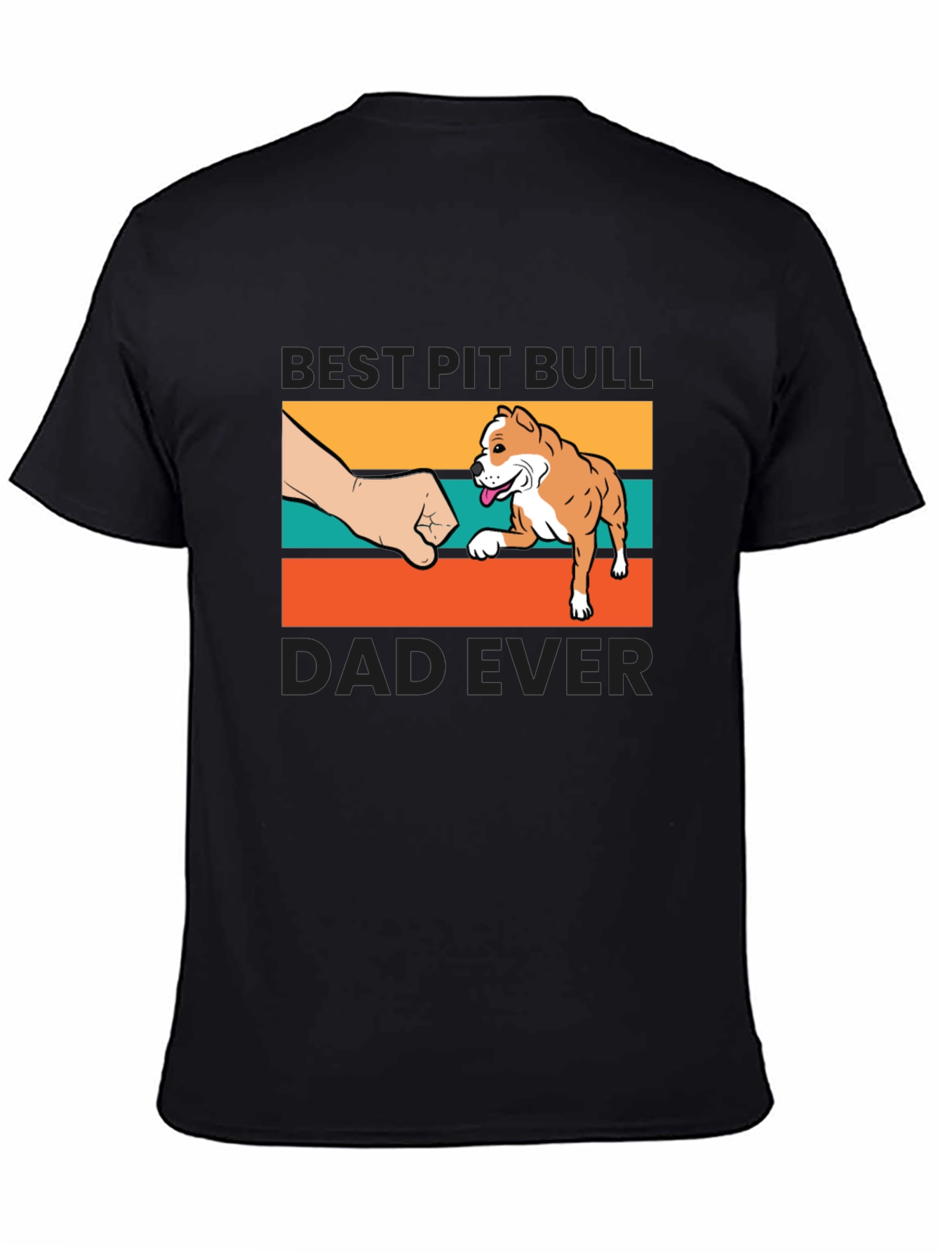Best Pit Bull Dad Ever T-Shirt