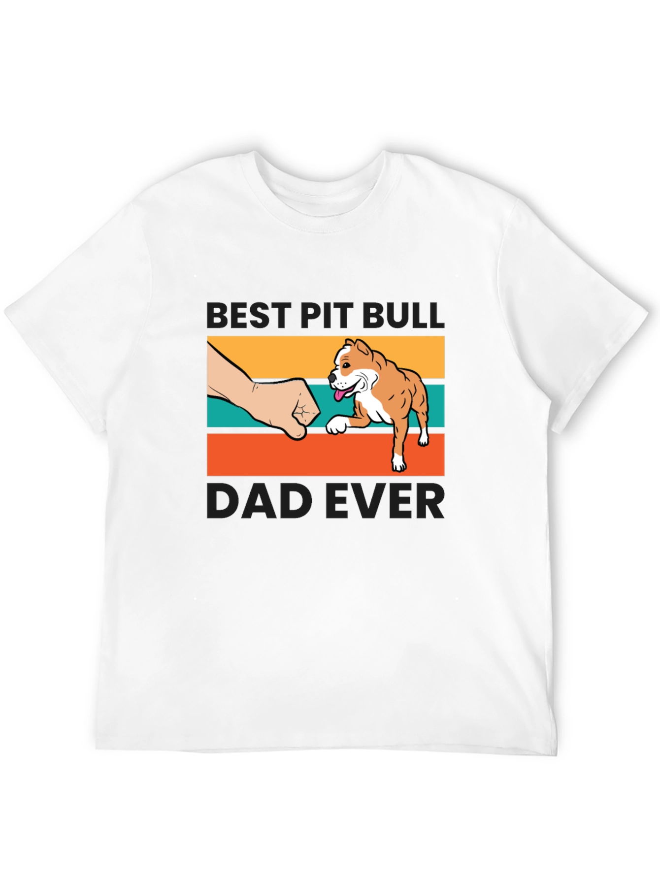 Best Pit Bull Dad Ever T-Shirt