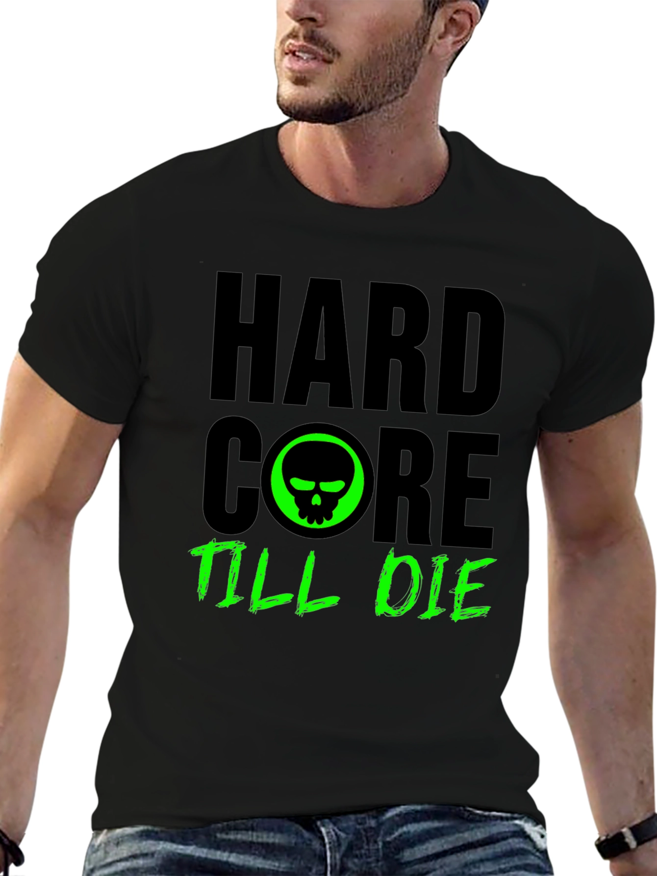 Hardcore Till Die Graphic T-Shirt