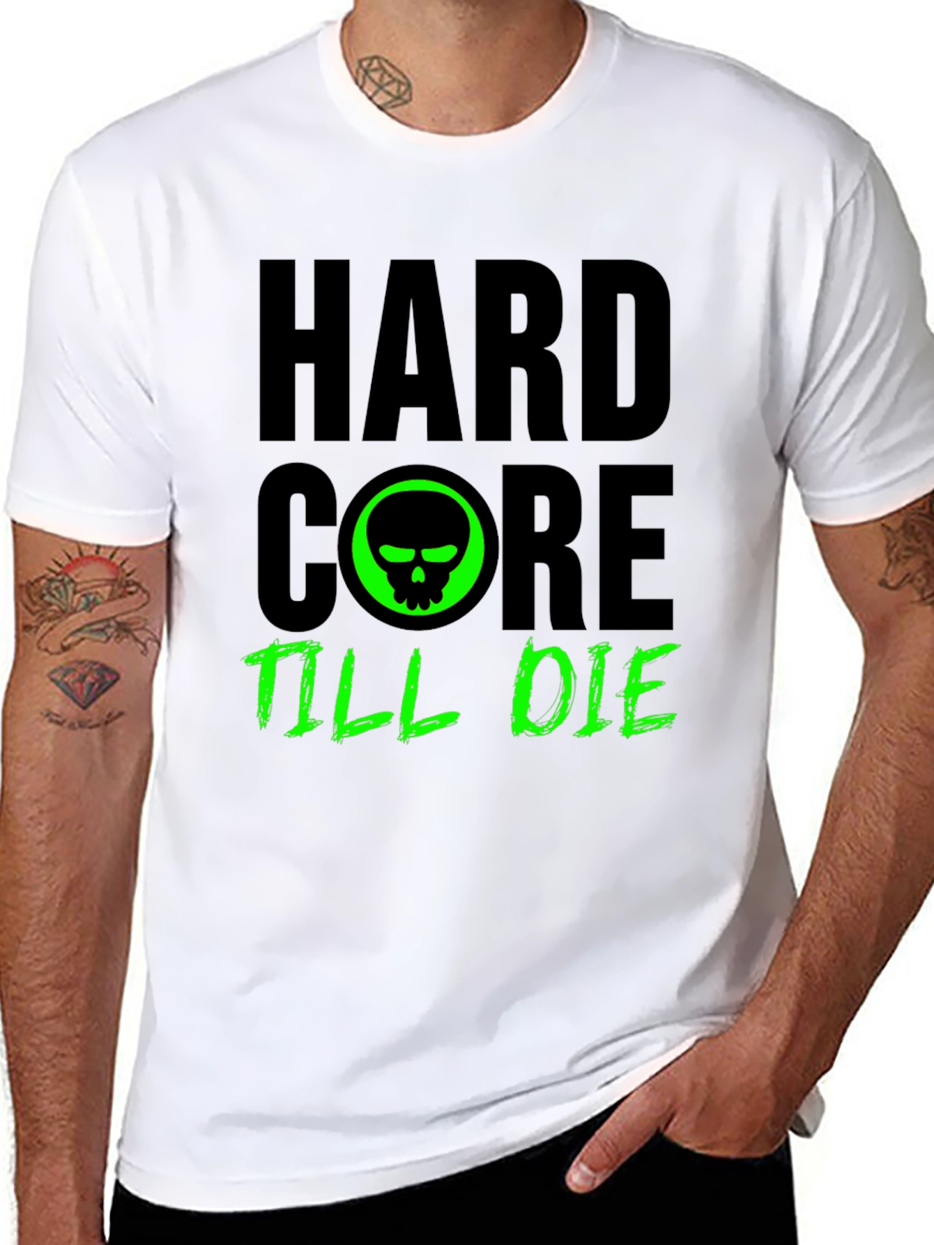Hardcore Till Die Graphic T-Shirt