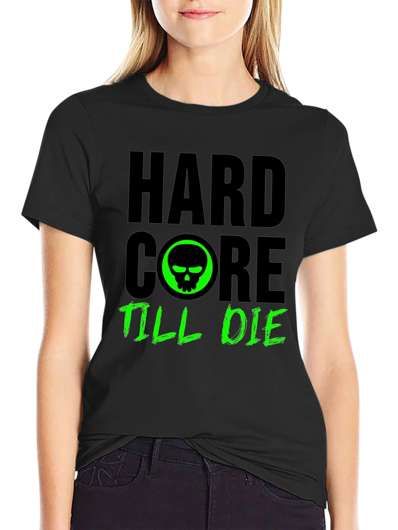Hardcore Till Die Graphic T-Shirt