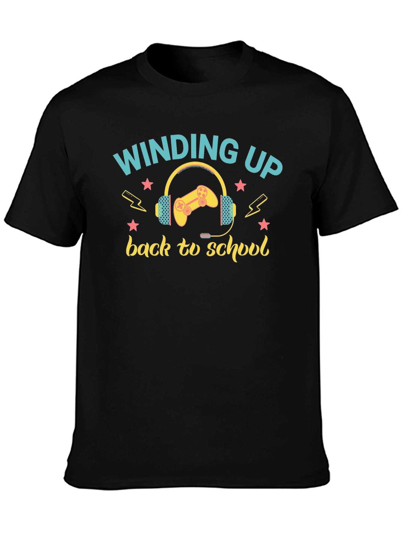Winding Up Back to School Gamer T-Shirt