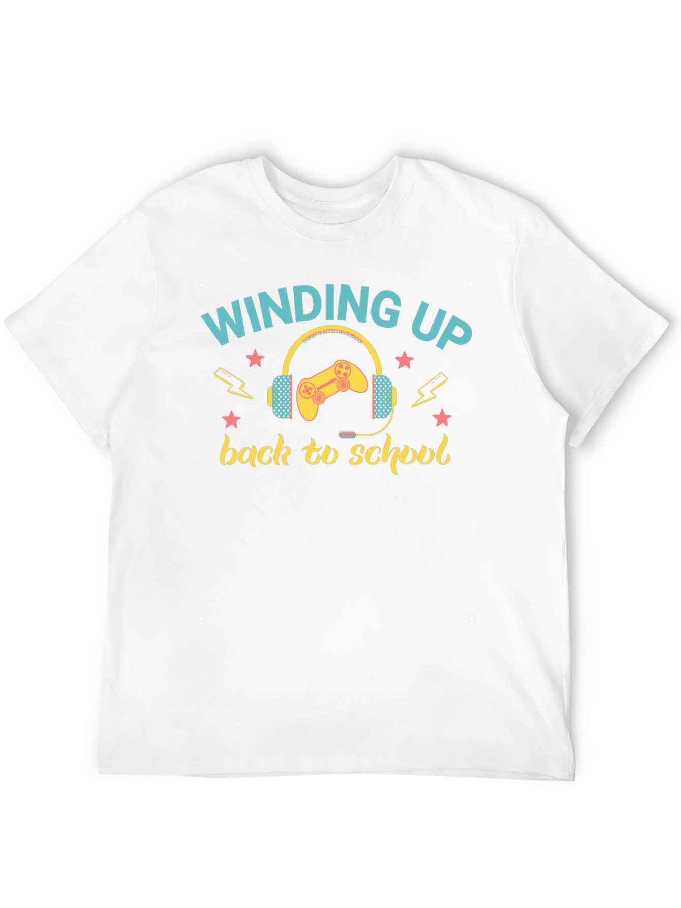 Winding Up Back to School Gamer T-Shirt