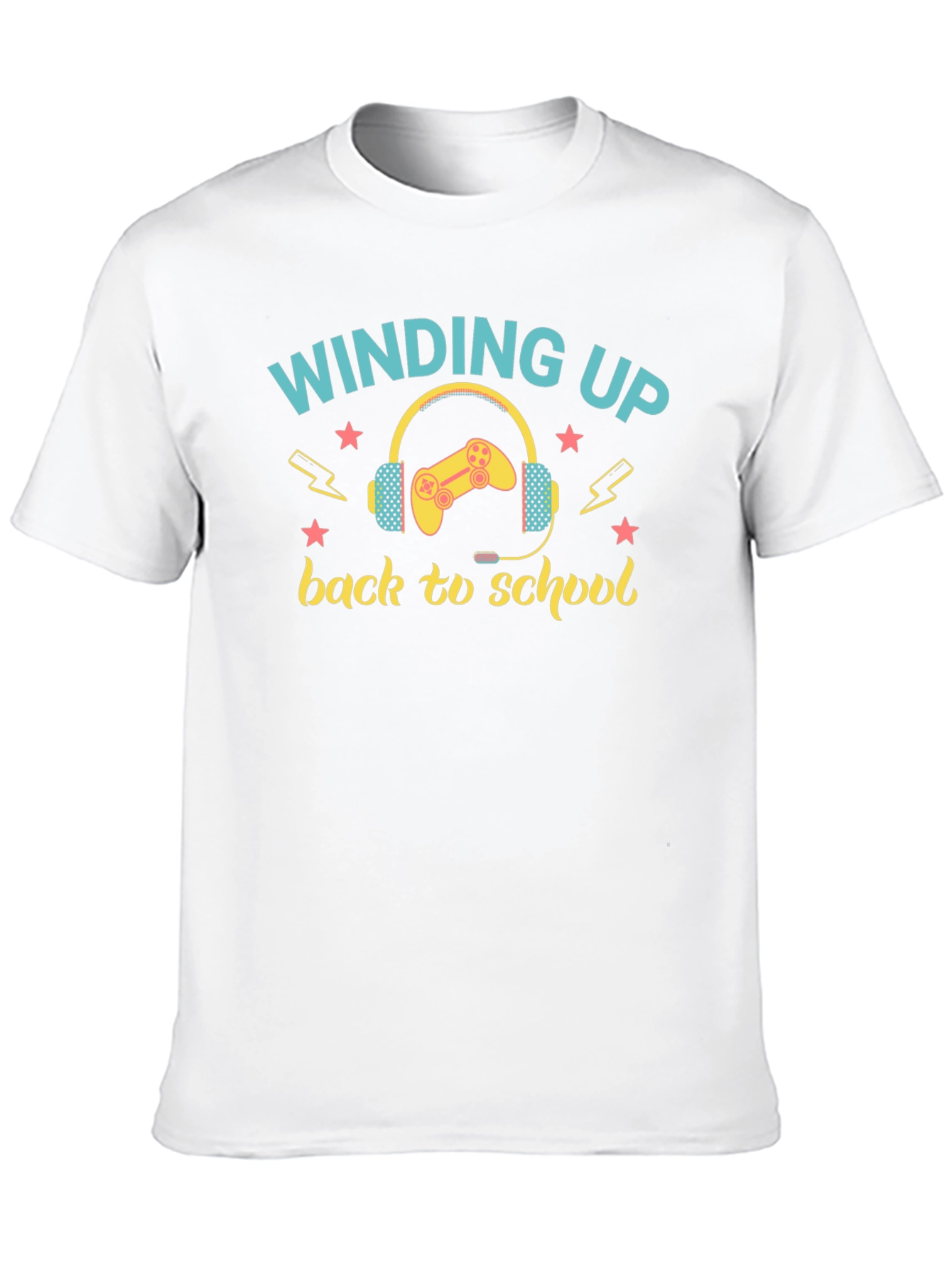 Winding Up Back to School Gamer T-Shirt