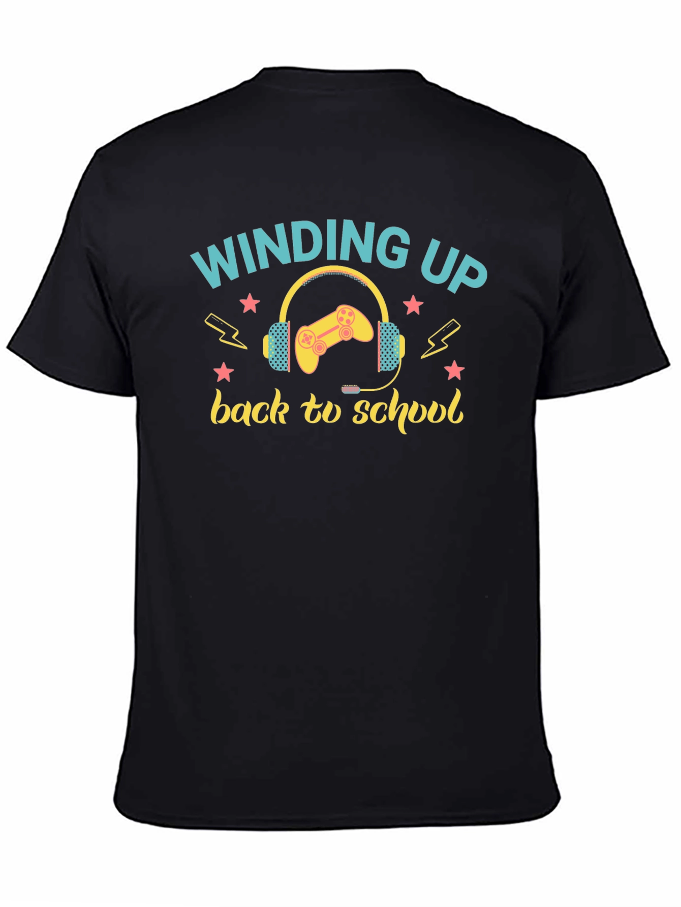 Winding Up Back to School Gamer T-Shirt