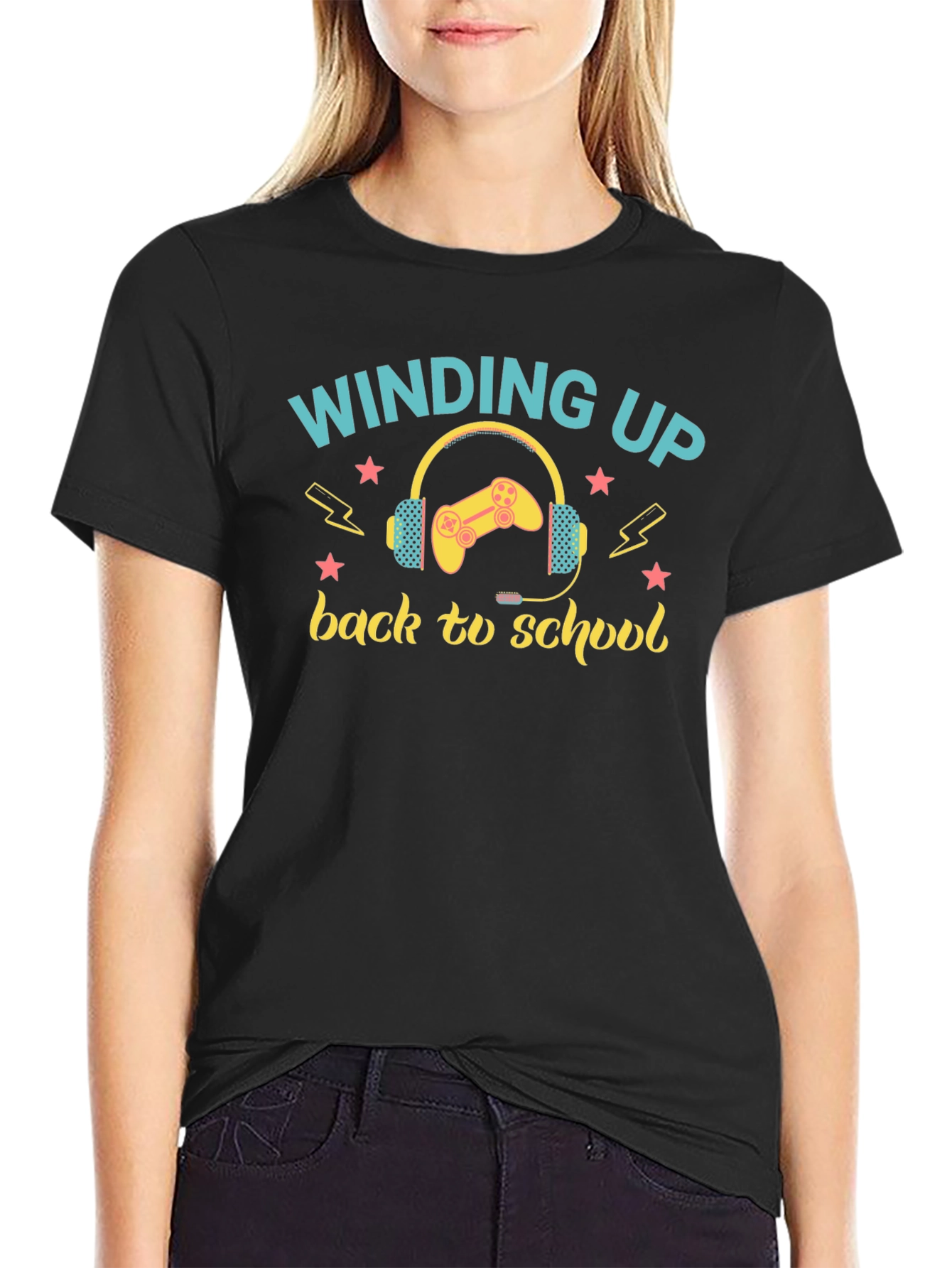 Winding Up Back to School Gamer T-Shirt