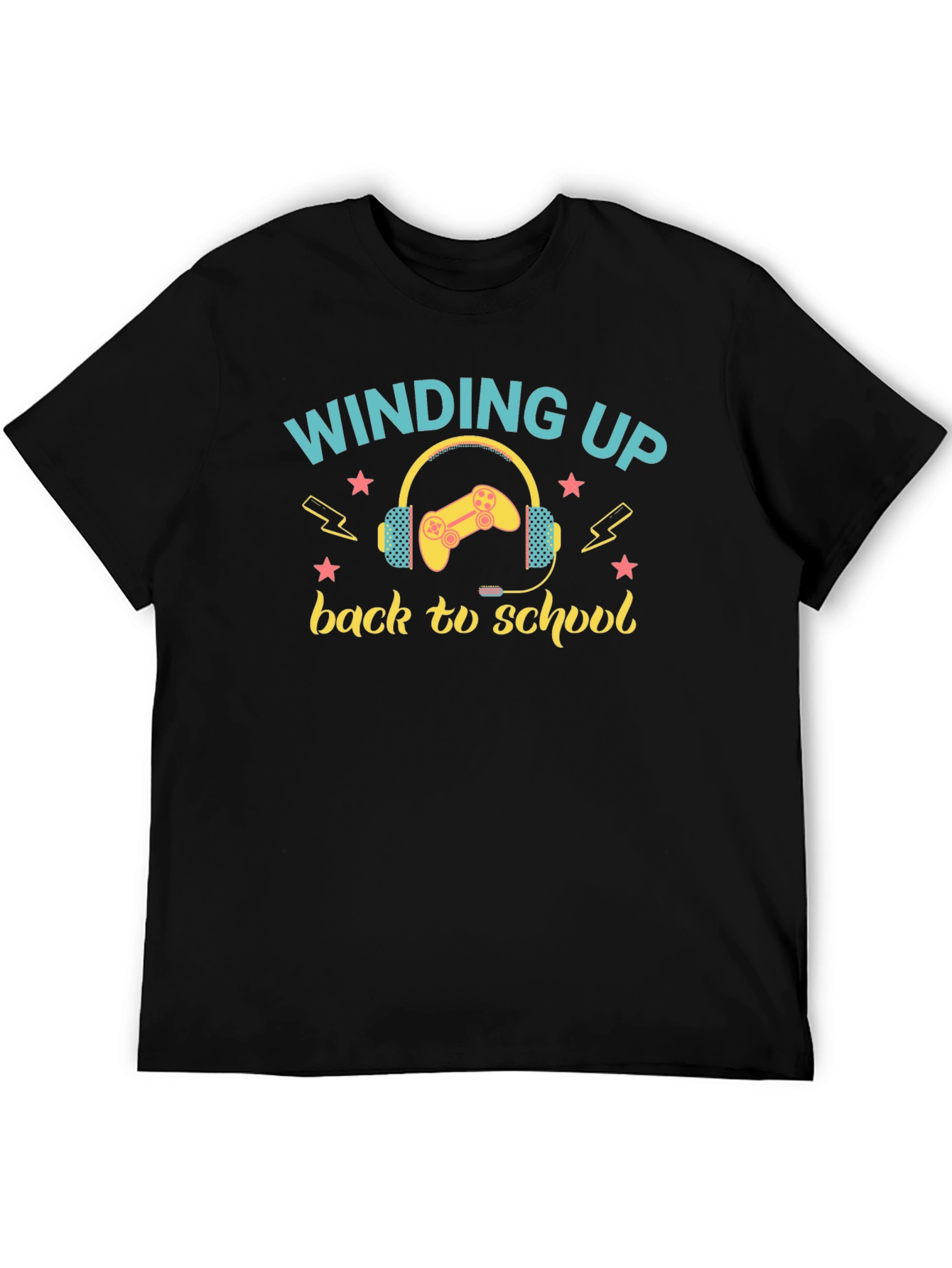 Winding Up Back to School Gamer T-Shirt