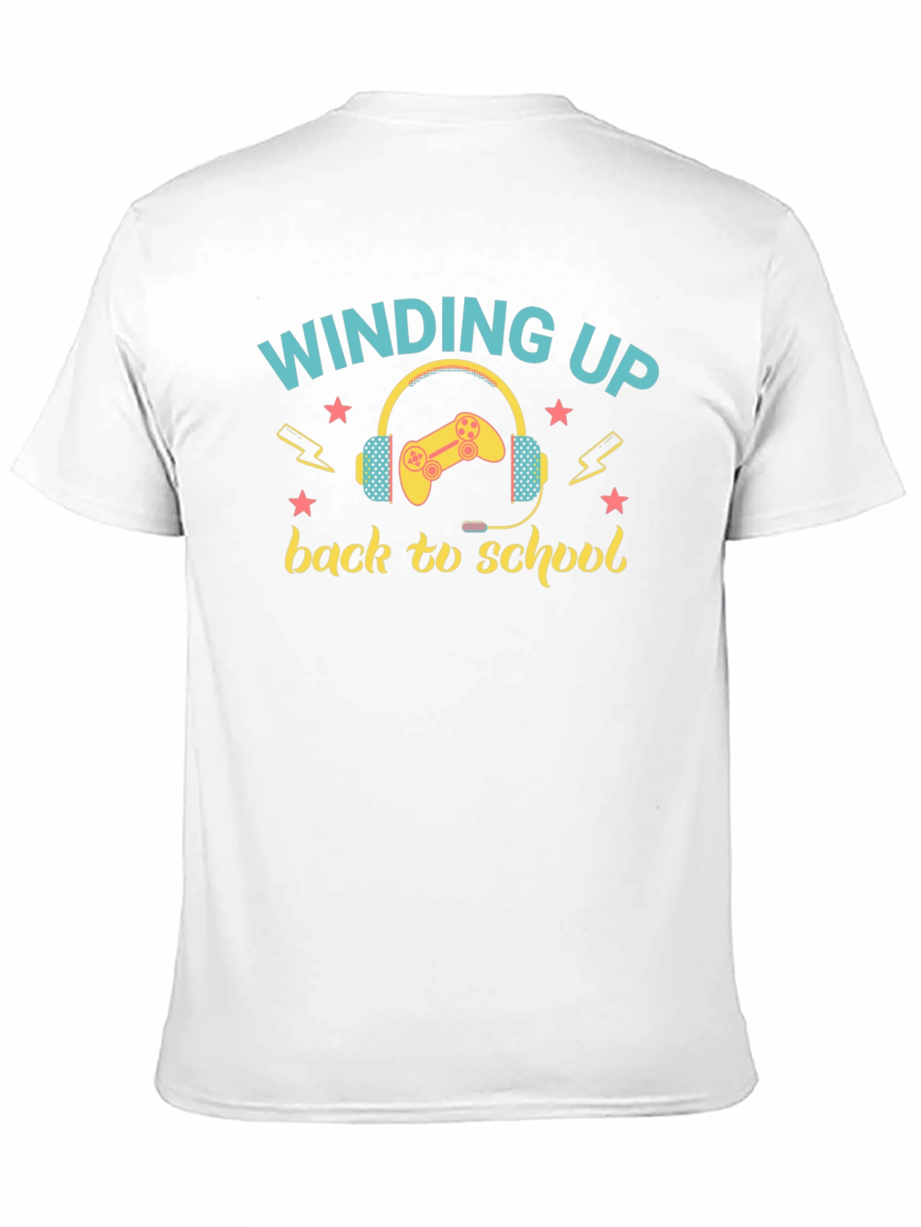 Winding Up Back to School Gamer T-Shirt