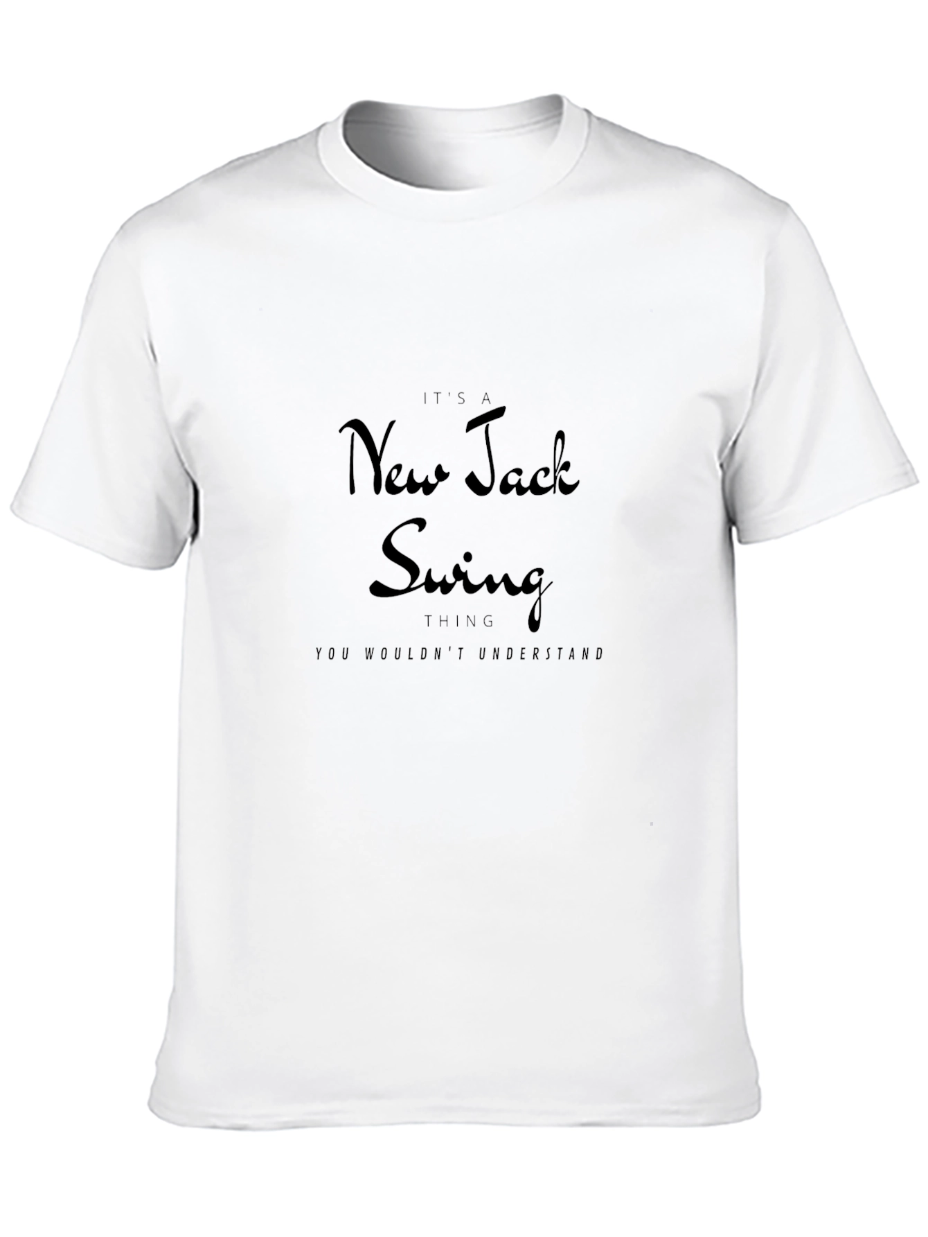 New Jack Swing T-Shirt - Stylish Music Tee