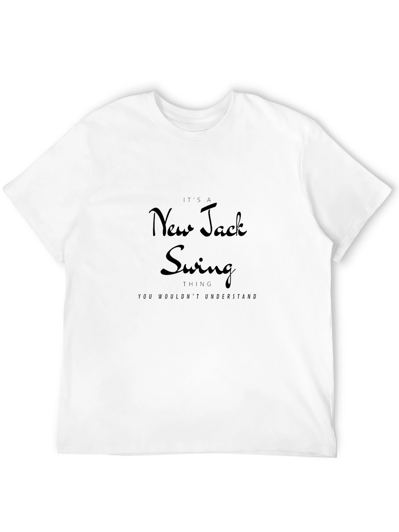 New Jack Swing T-Shirt - Stylish Music Tee