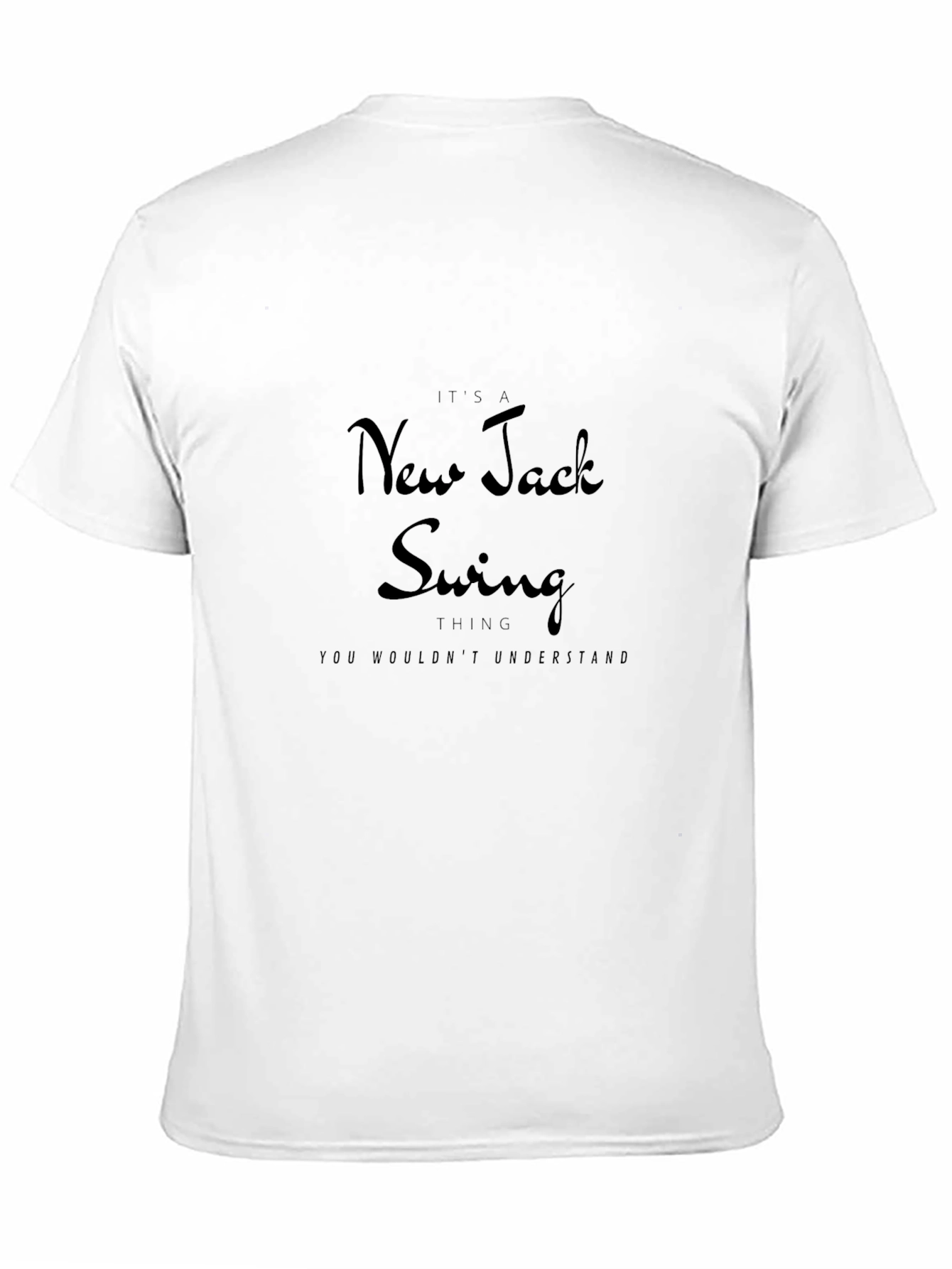 New Jack Swing T-Shirt - Stylish Music Tee