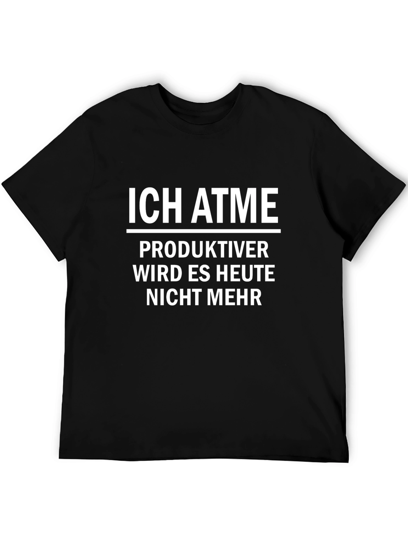 Ich Atme T-Shirt - Funny German Slogan Tee