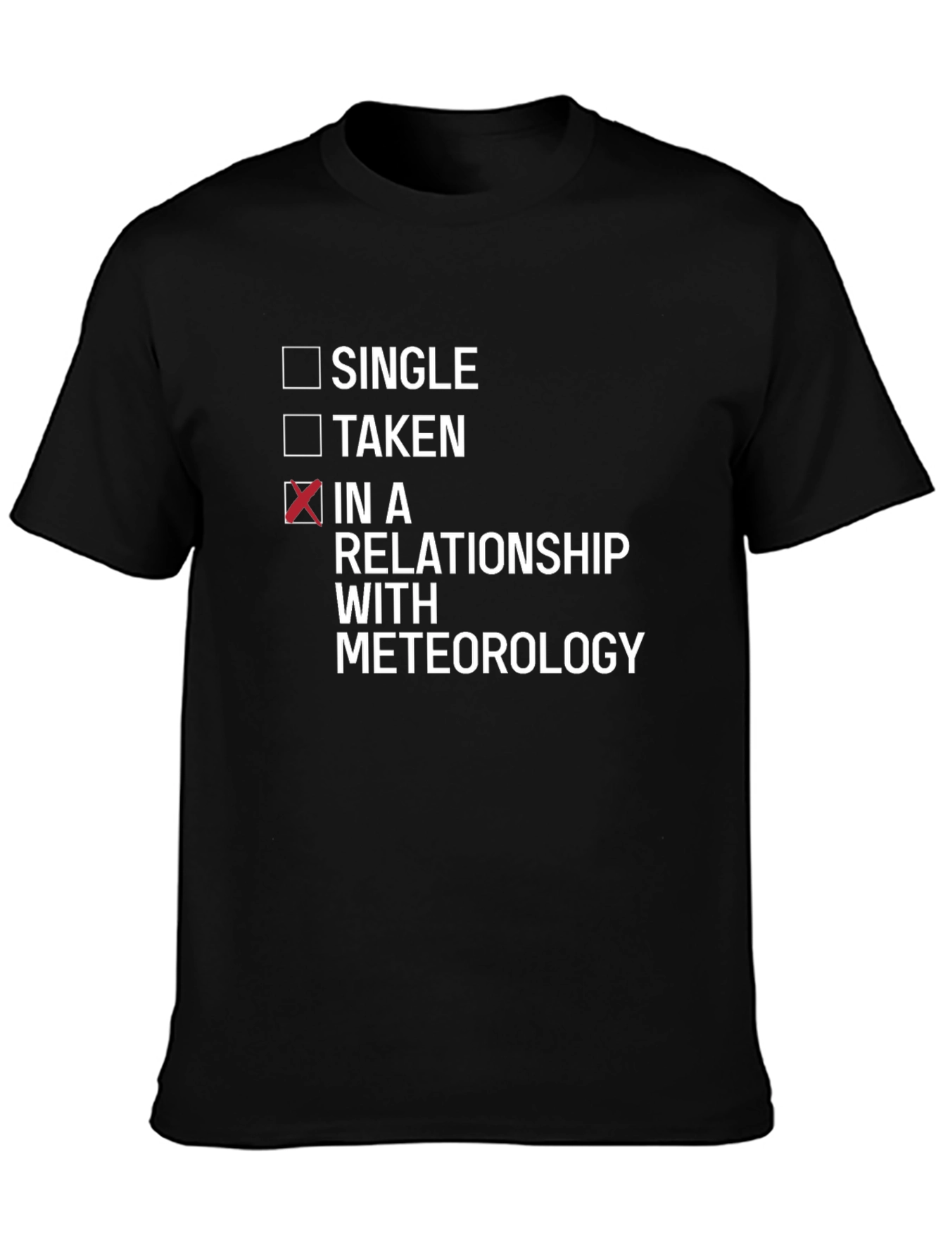 Meteorology Relationship T-Shirt - Funny Weather Lover Tee