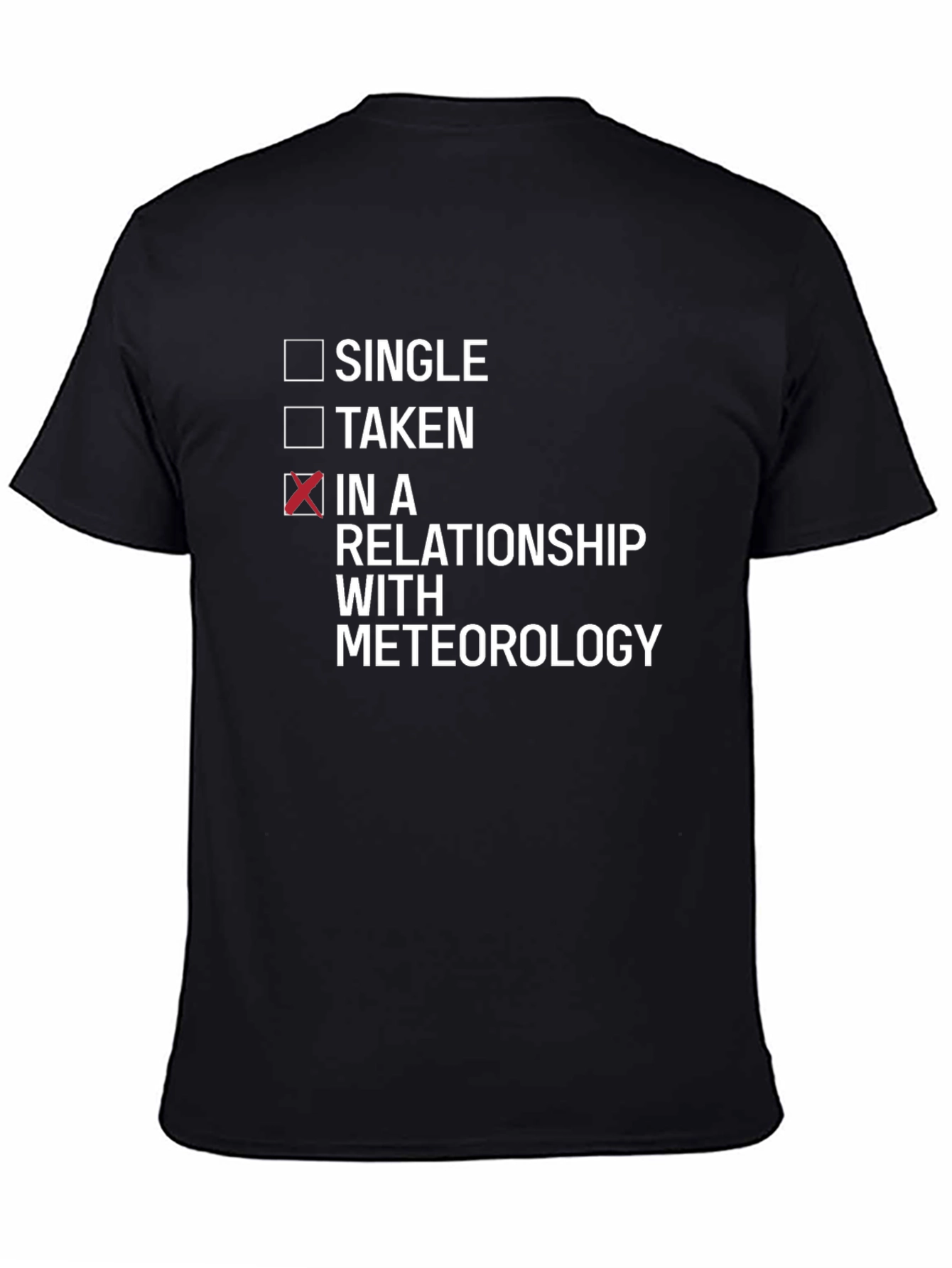 Meteorology Relationship T-Shirt - Funny Weather Lover Tee