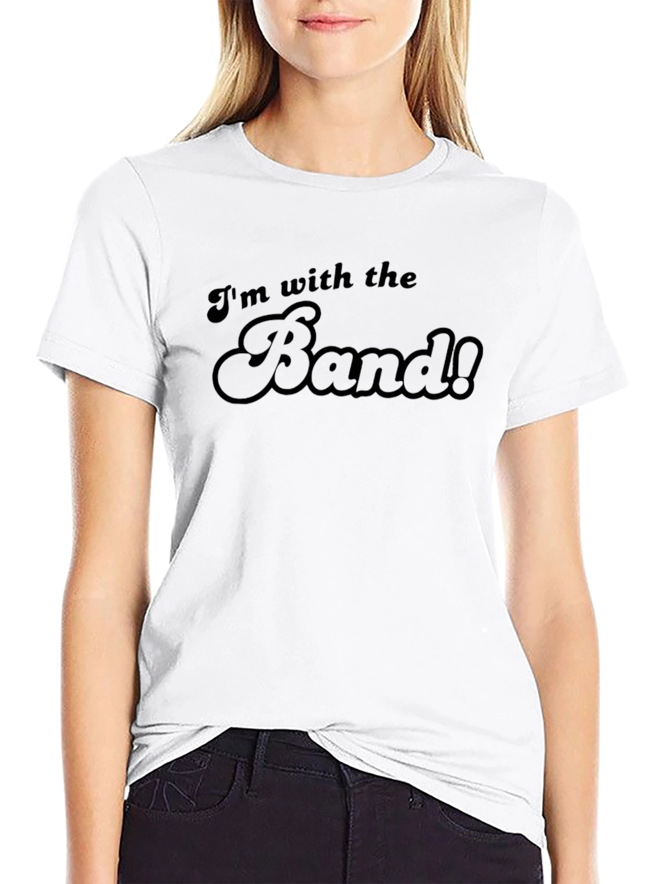 Im With The Band T-Shirt - Classic Retro Style