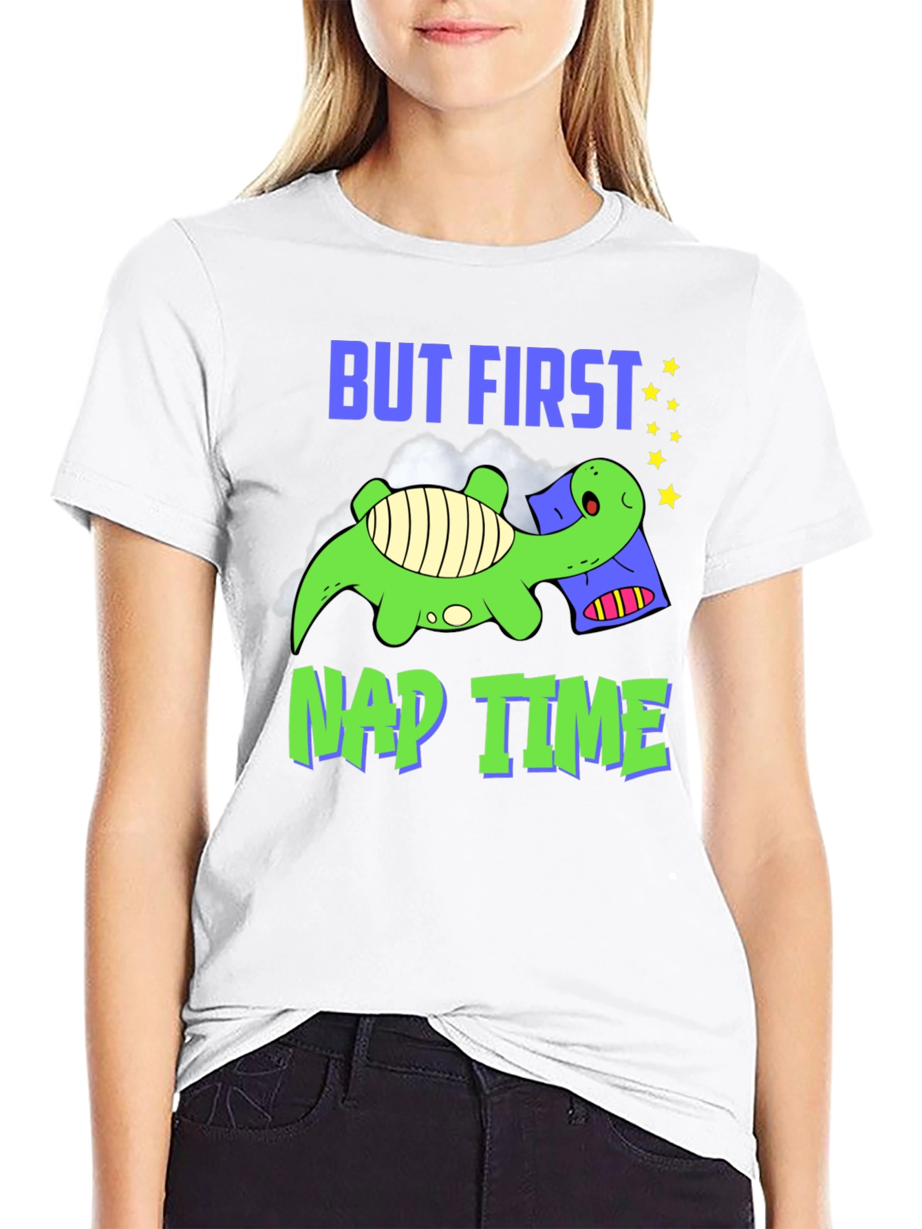 But First Nap Time Dinosaur T-Shirt