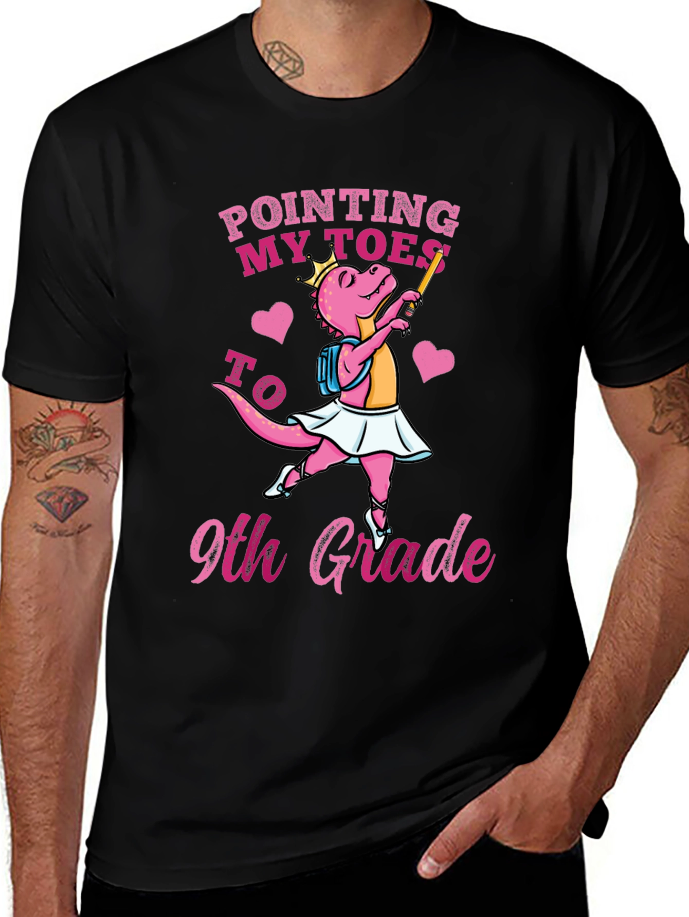 Pointing My Toes To 9th Grade T-Shirt