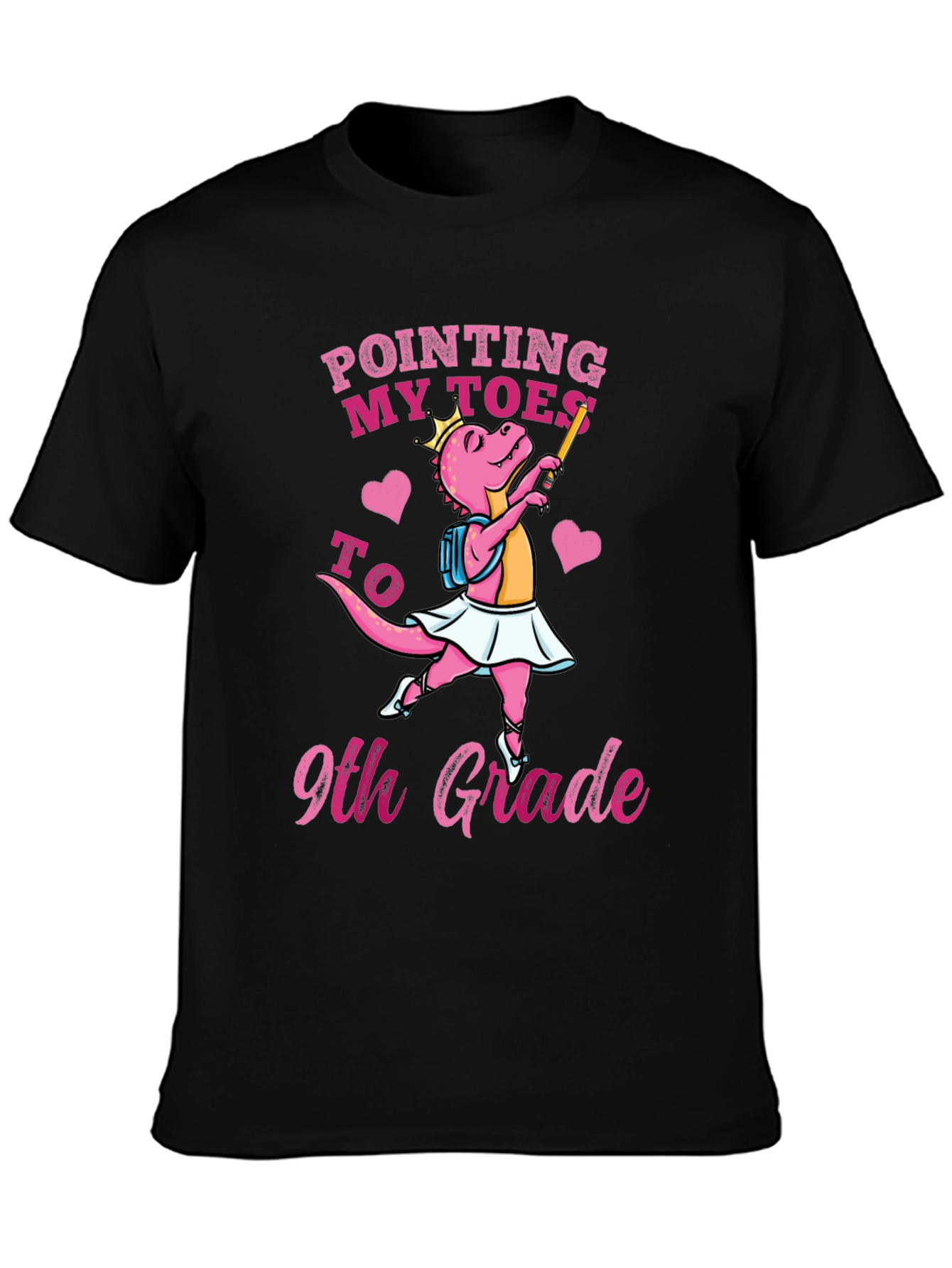 Pointing My Toes To 9th Grade T-Shirt