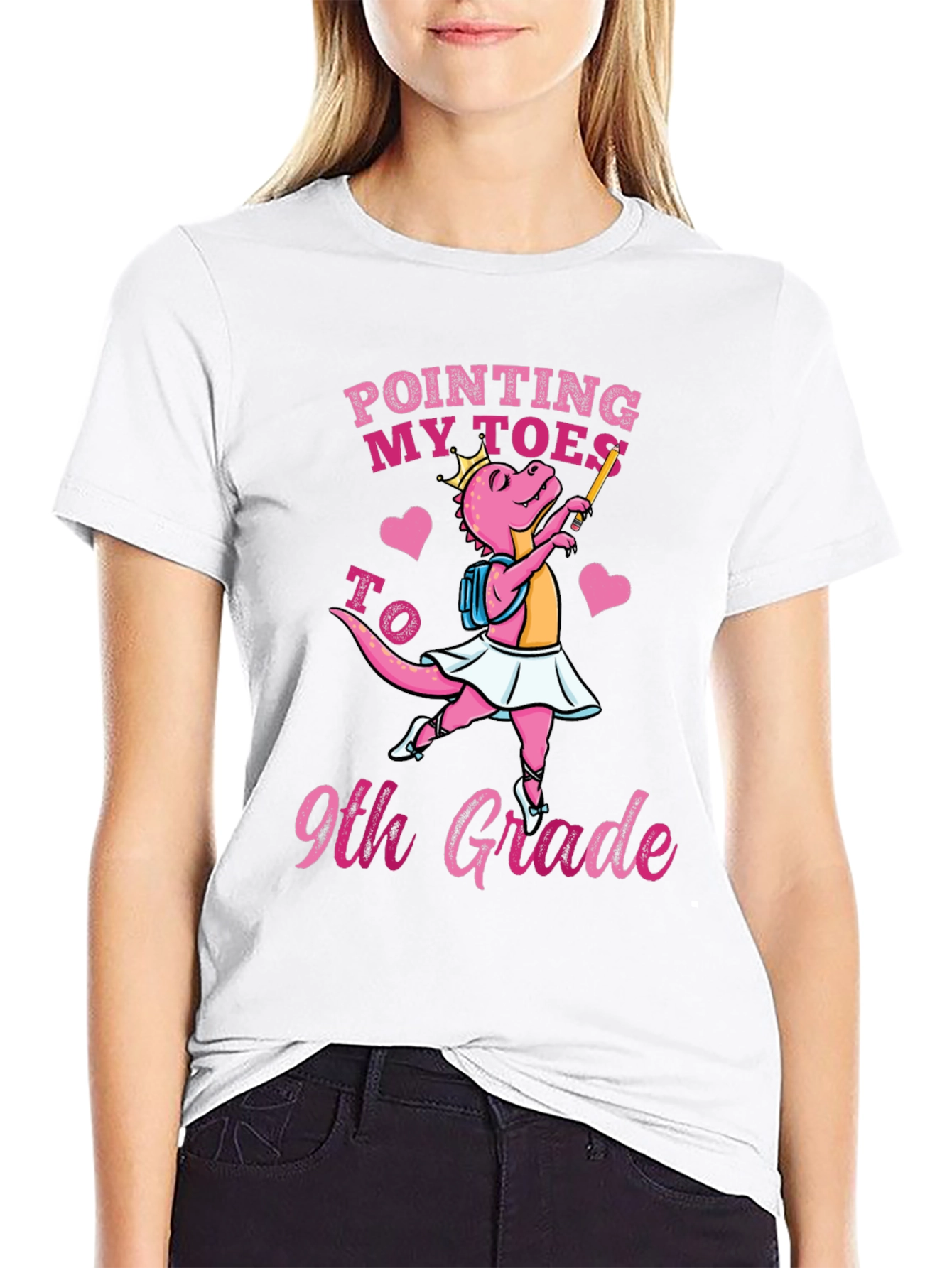 Pointing My Toes To 9th Grade T-Shirt
