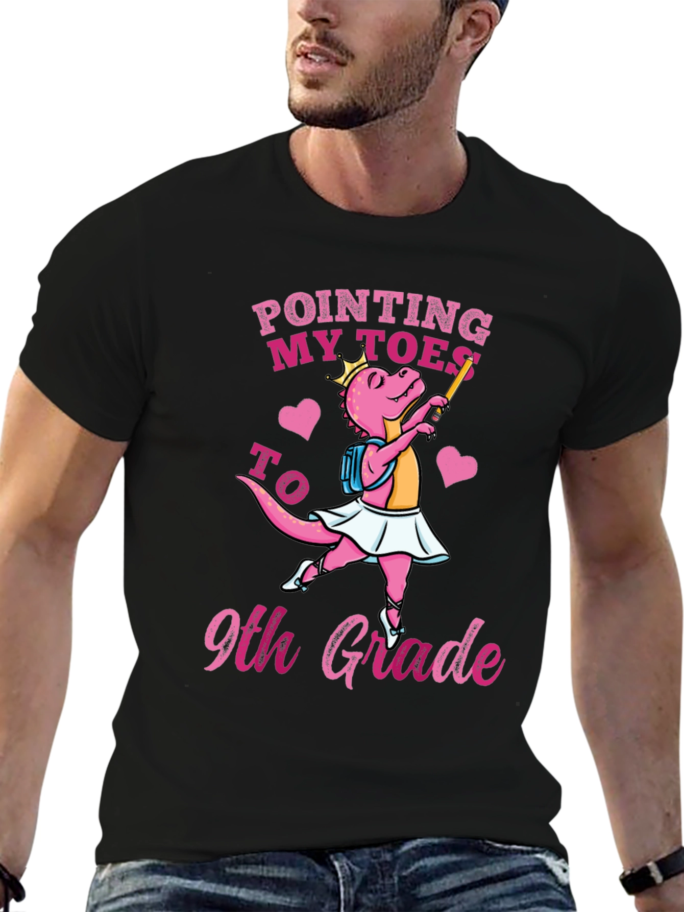 Pointing My Toes To 9th Grade T-Shirt