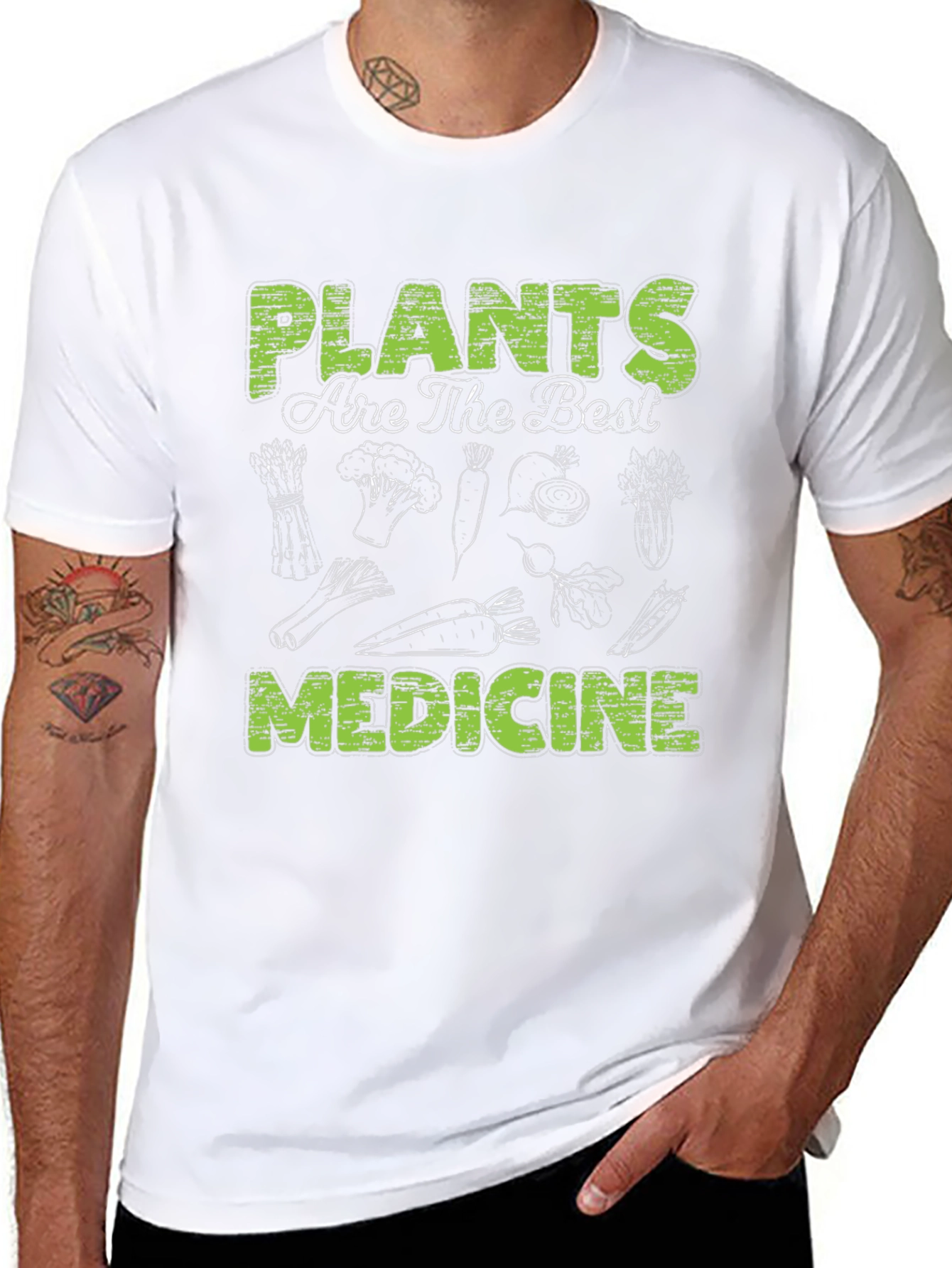 Plants are the Best Medicine Graphic Tee