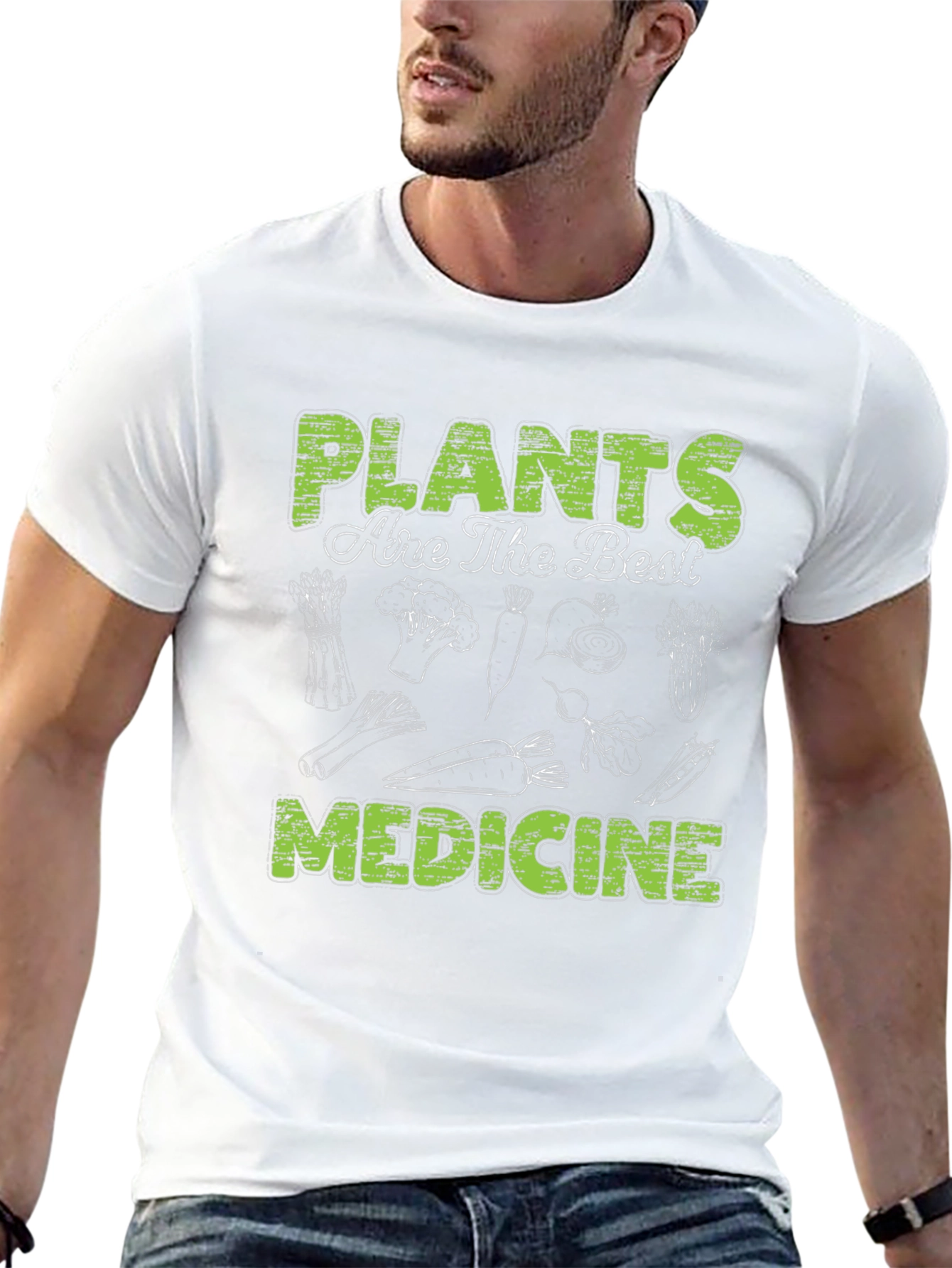 Plants are the Best Medicine Graphic Tee