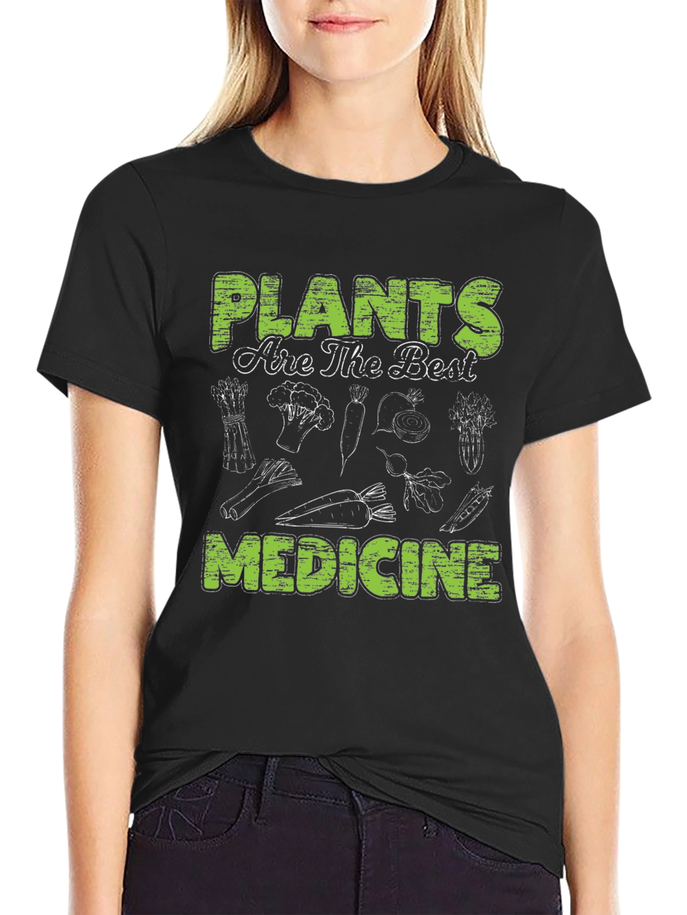 Plants are the Best Medicine Graphic Tee