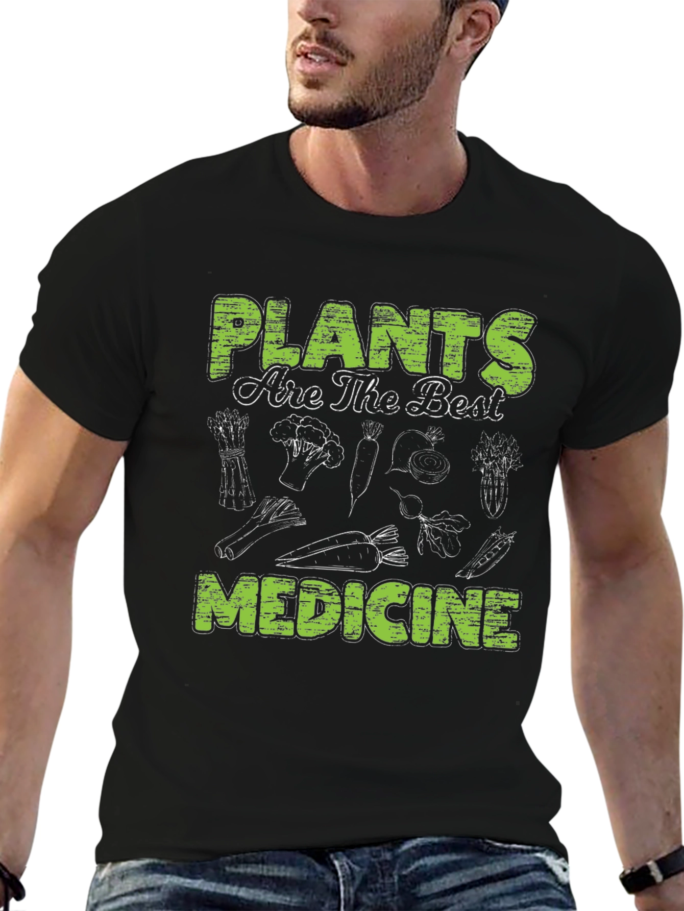 Plants are the Best Medicine Graphic Tee
