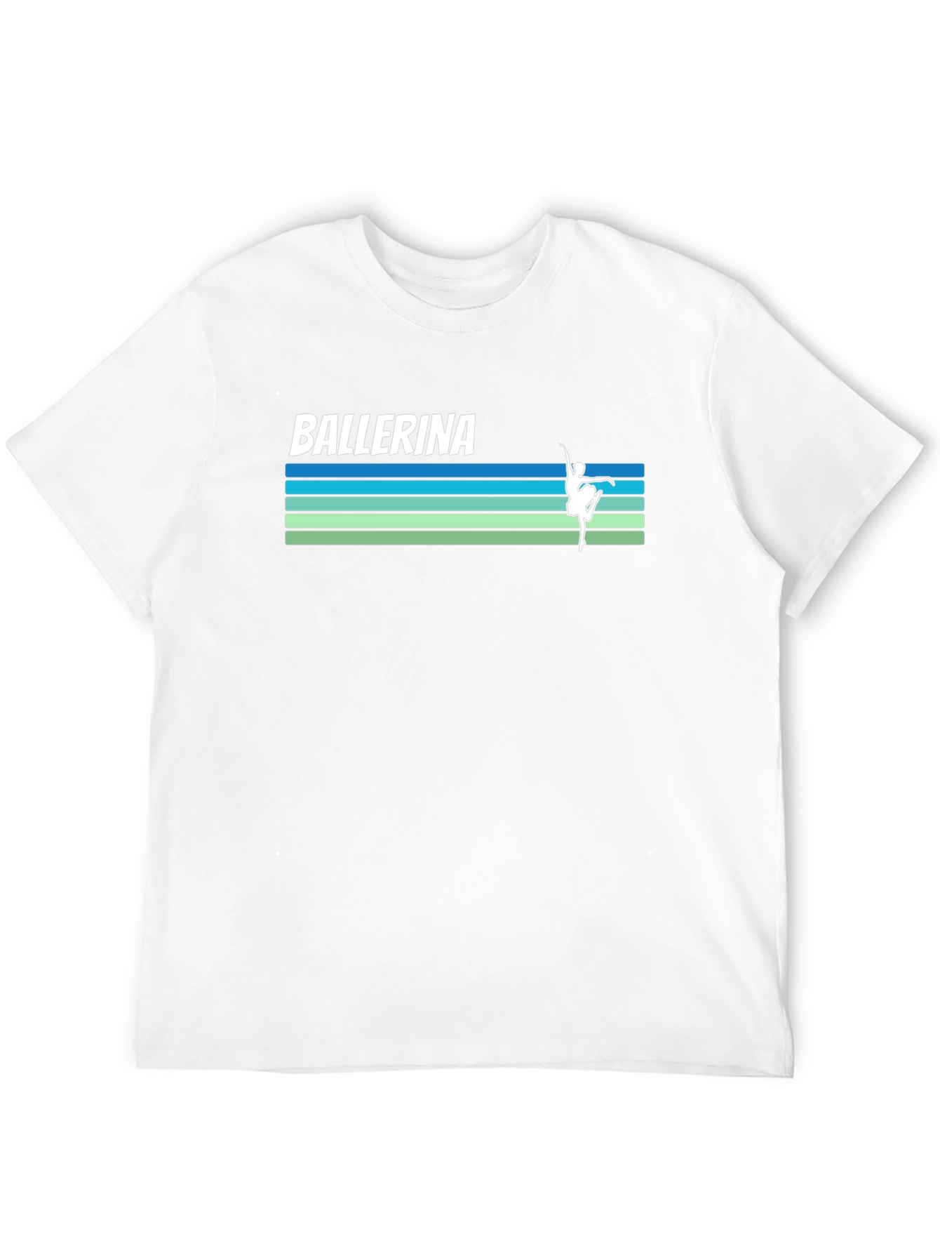 Ballerina Retro T-Shirt - Dance Graphic Tee