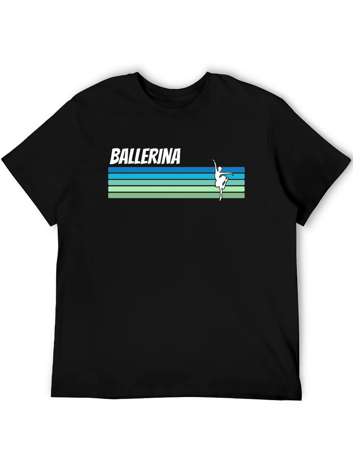 Ballerina Retro T-Shirt - Dance Graphic Tee