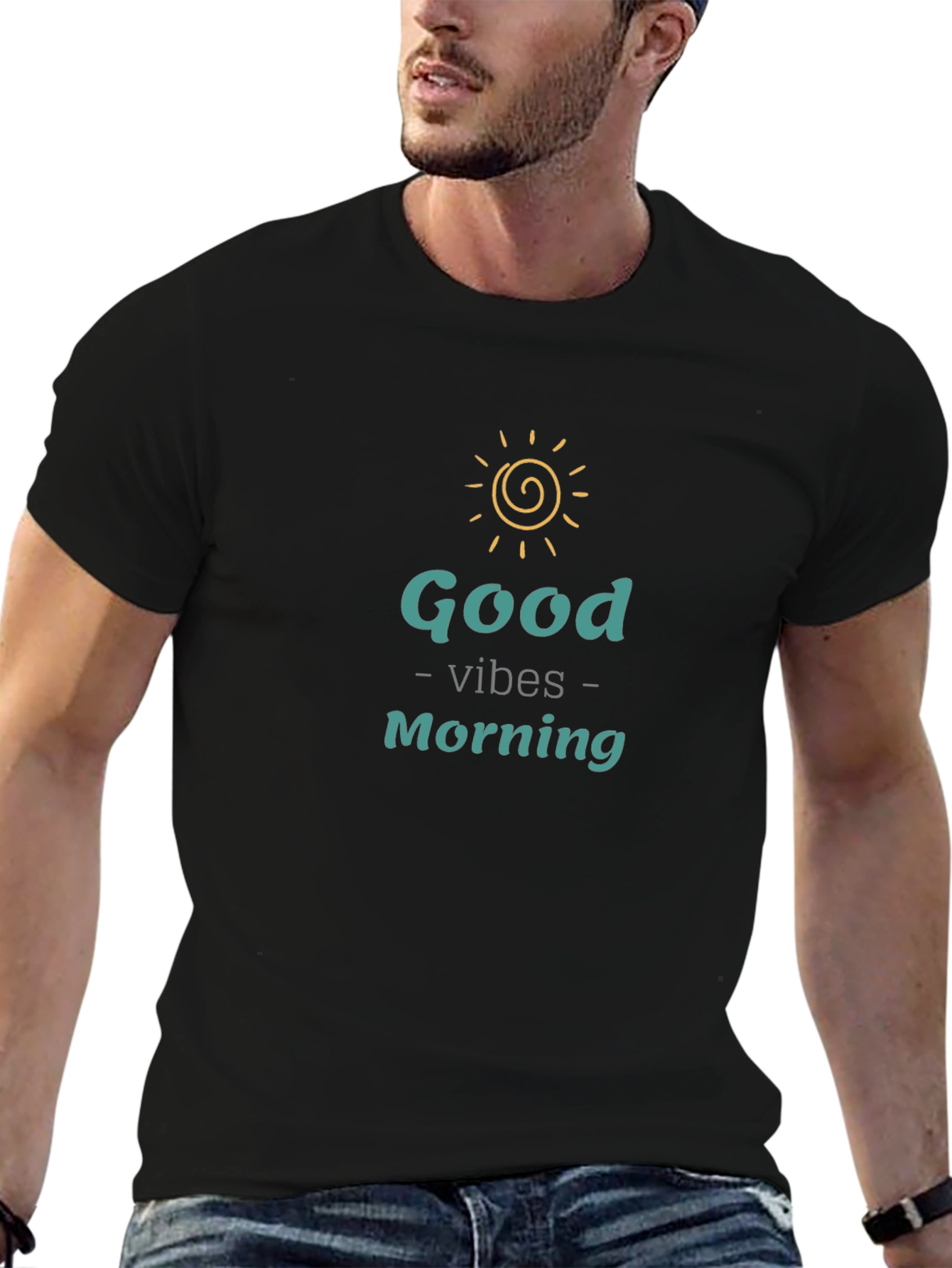 Good Vibes Morning Graphic Tee