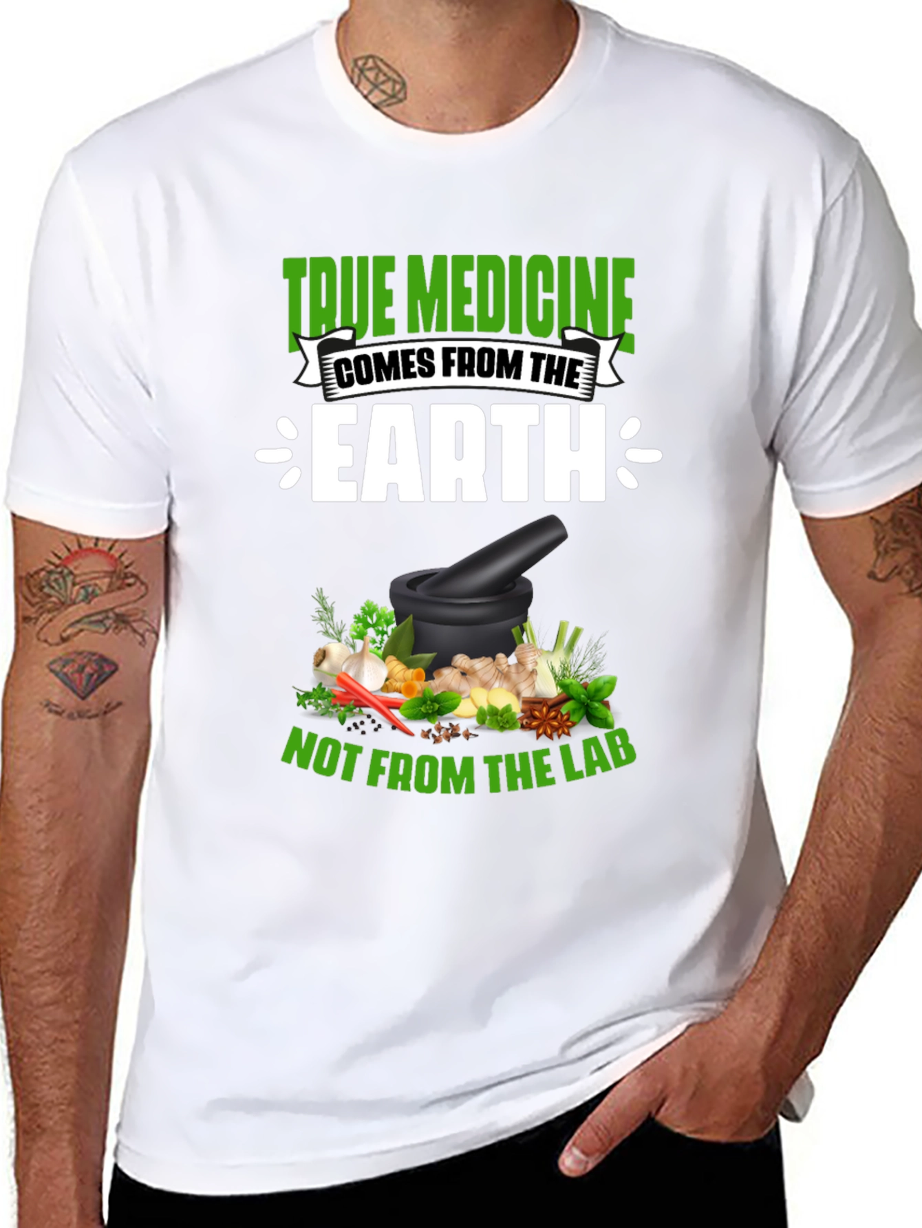 True Medicine Earth T-Shirt