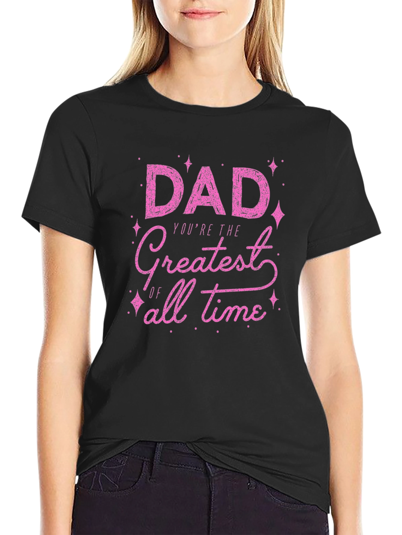 Dad Greatest of All Time Graphic Tee