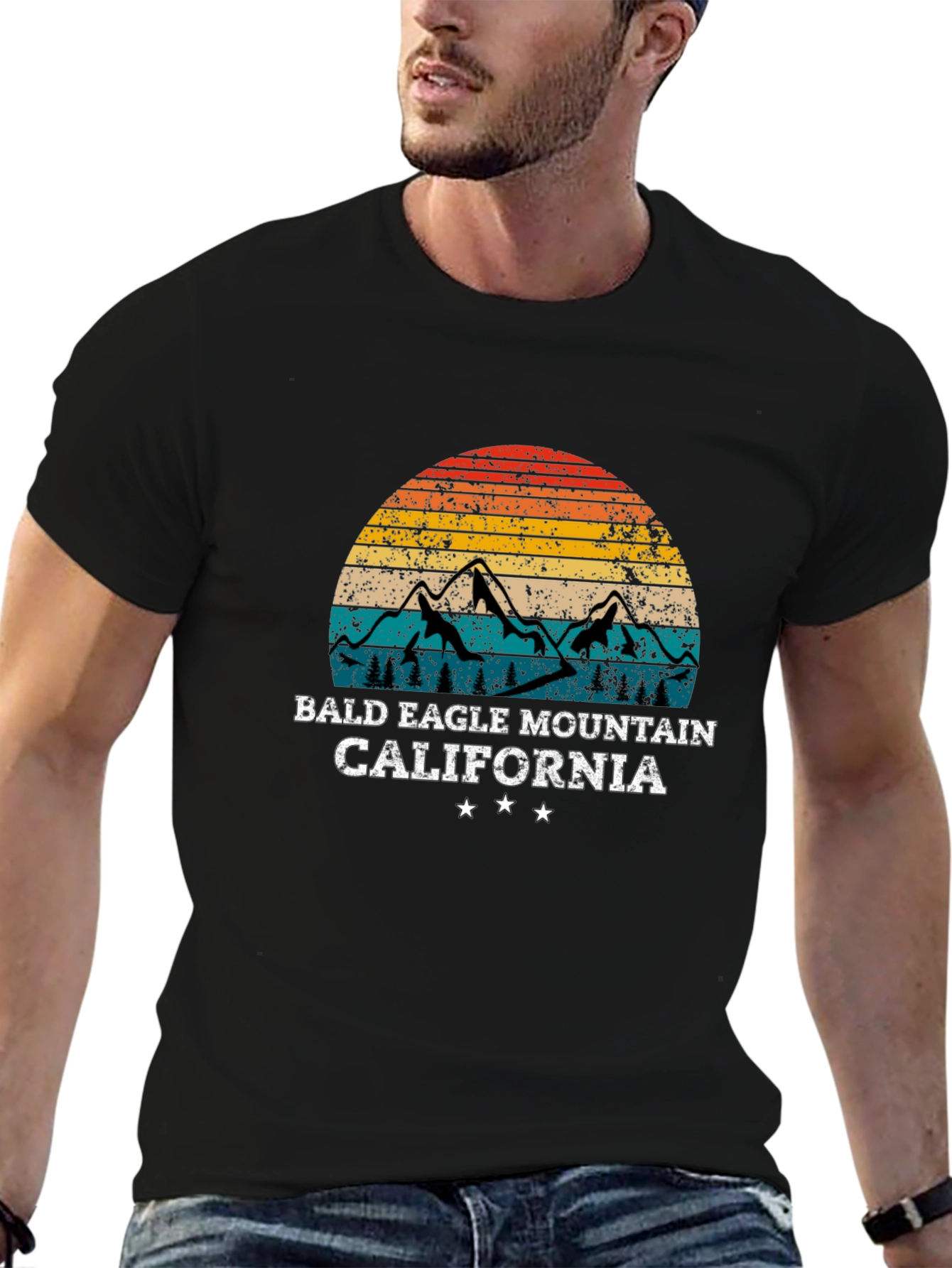 Bald Eagle Mountain California Graphic Tee