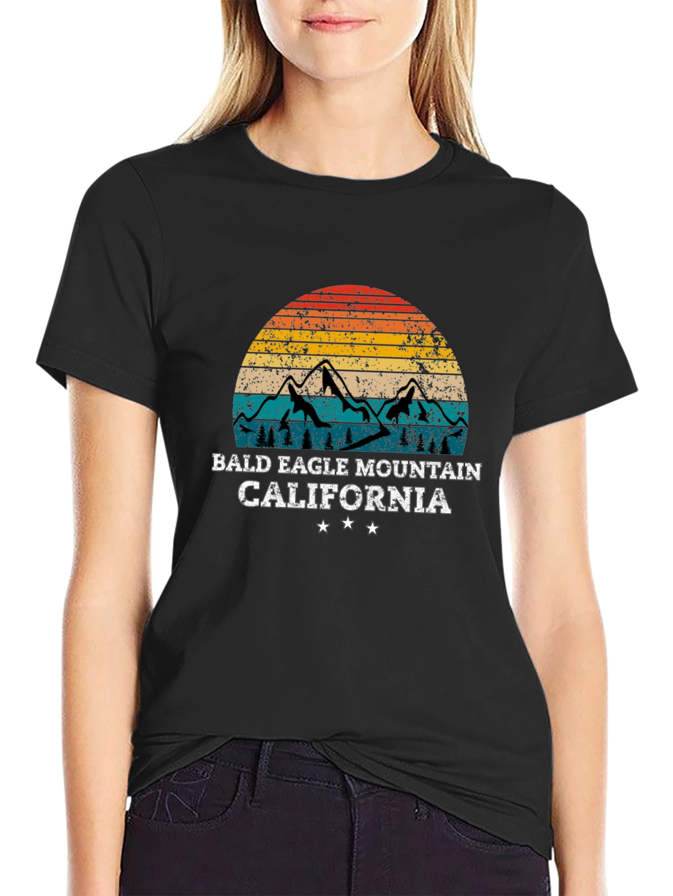 Bald Eagle Mountain California Graphic Tee