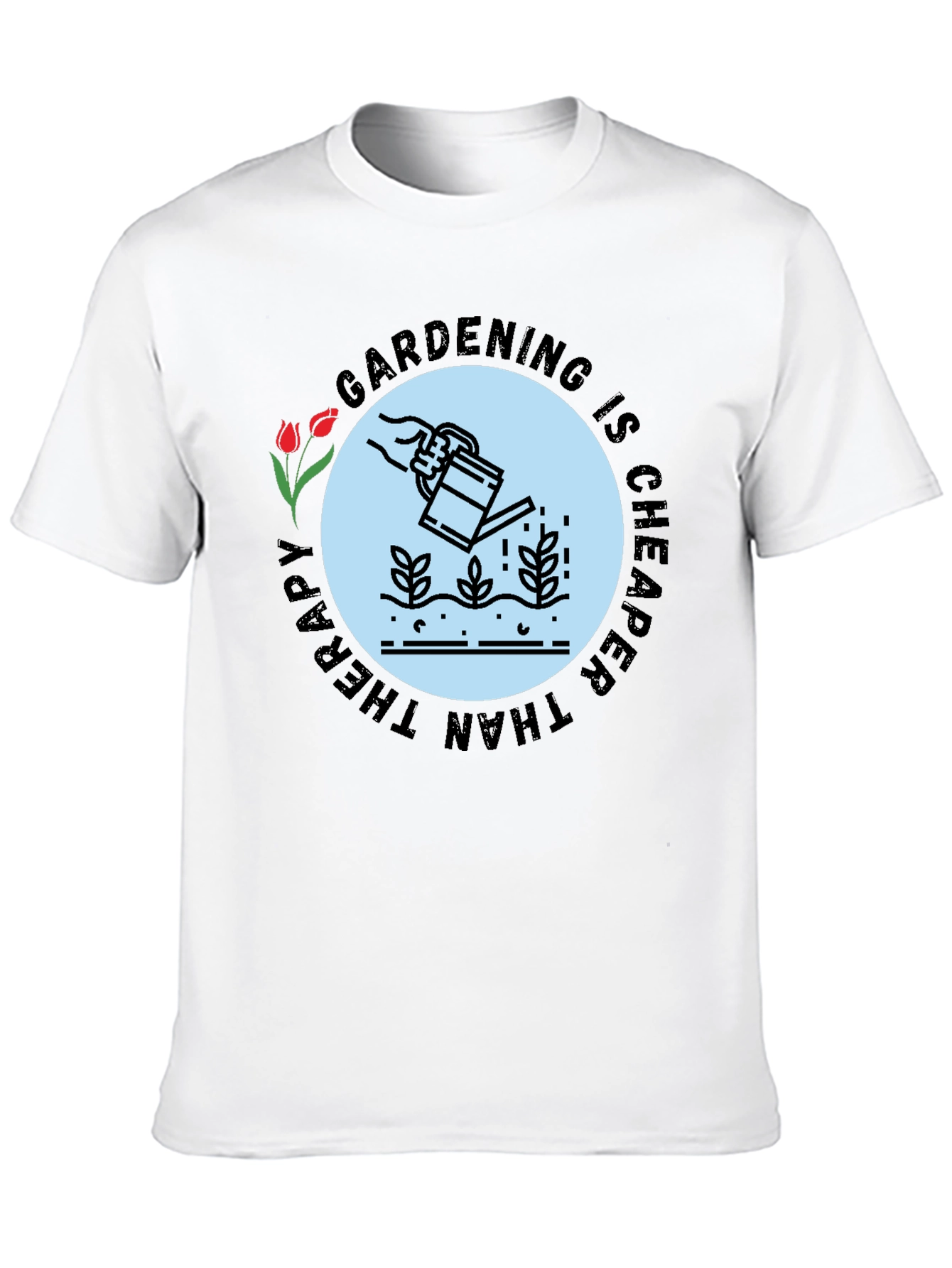Gardening Therapy T-Shirt - Stylish & Comfortable