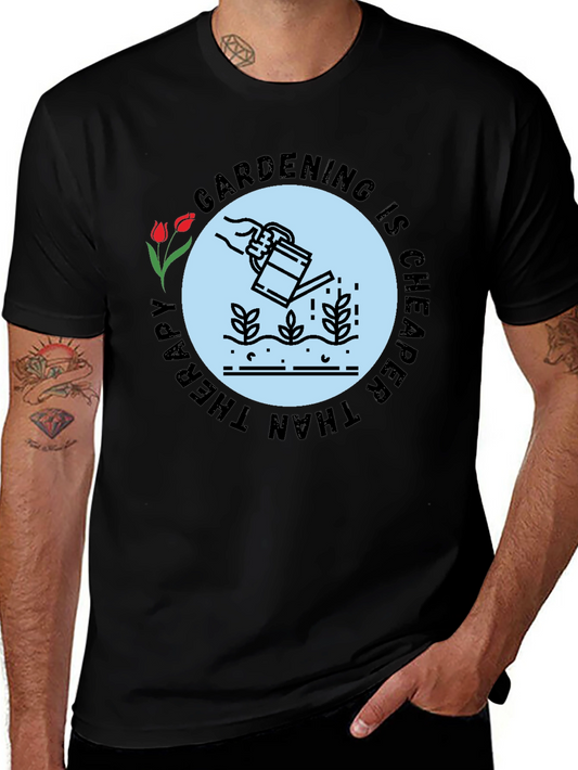 Gardening Therapy T-Shirt - Stylish & Comfortable