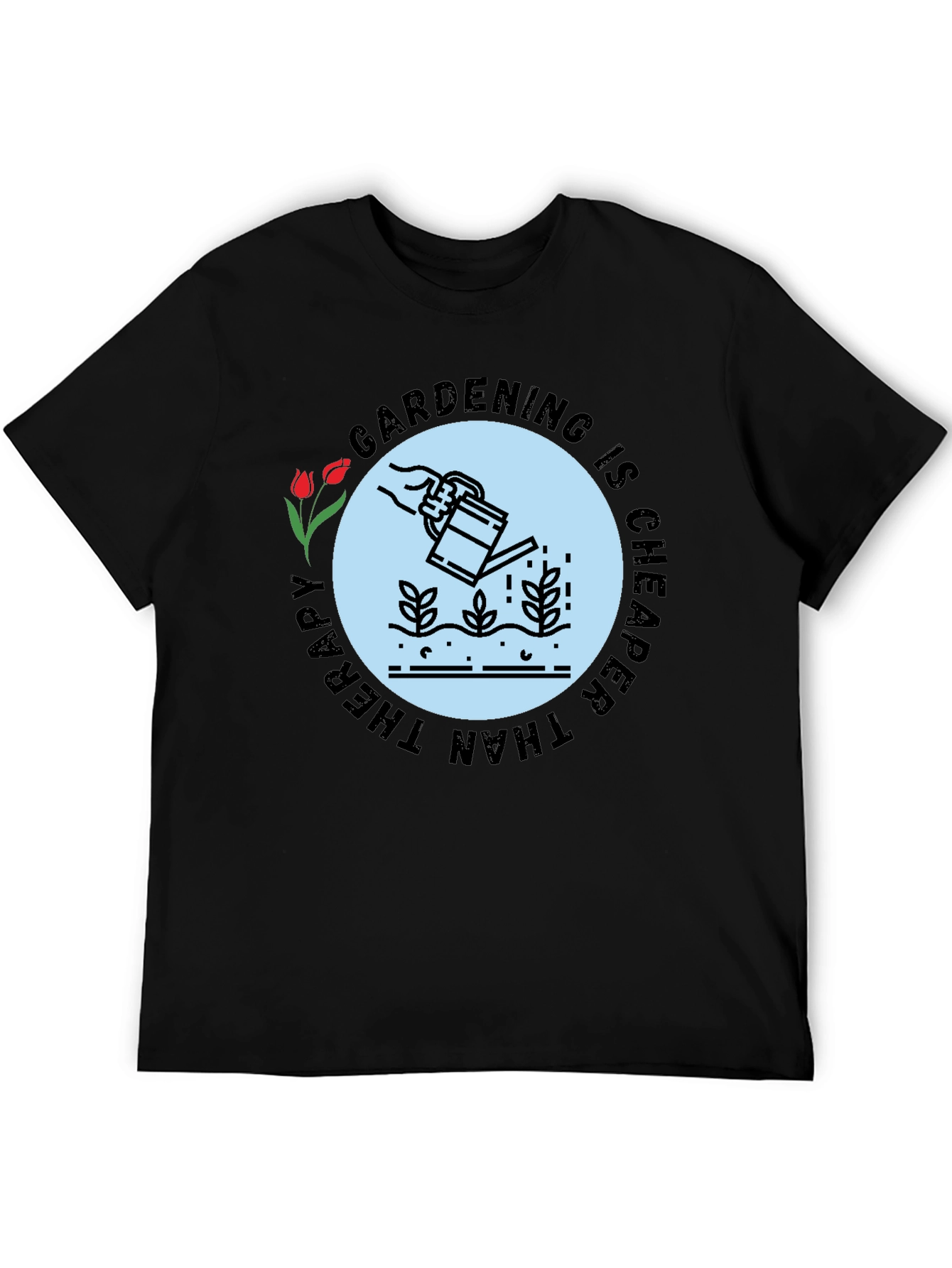 Gardening Therapy T-Shirt - Stylish & Comfortable