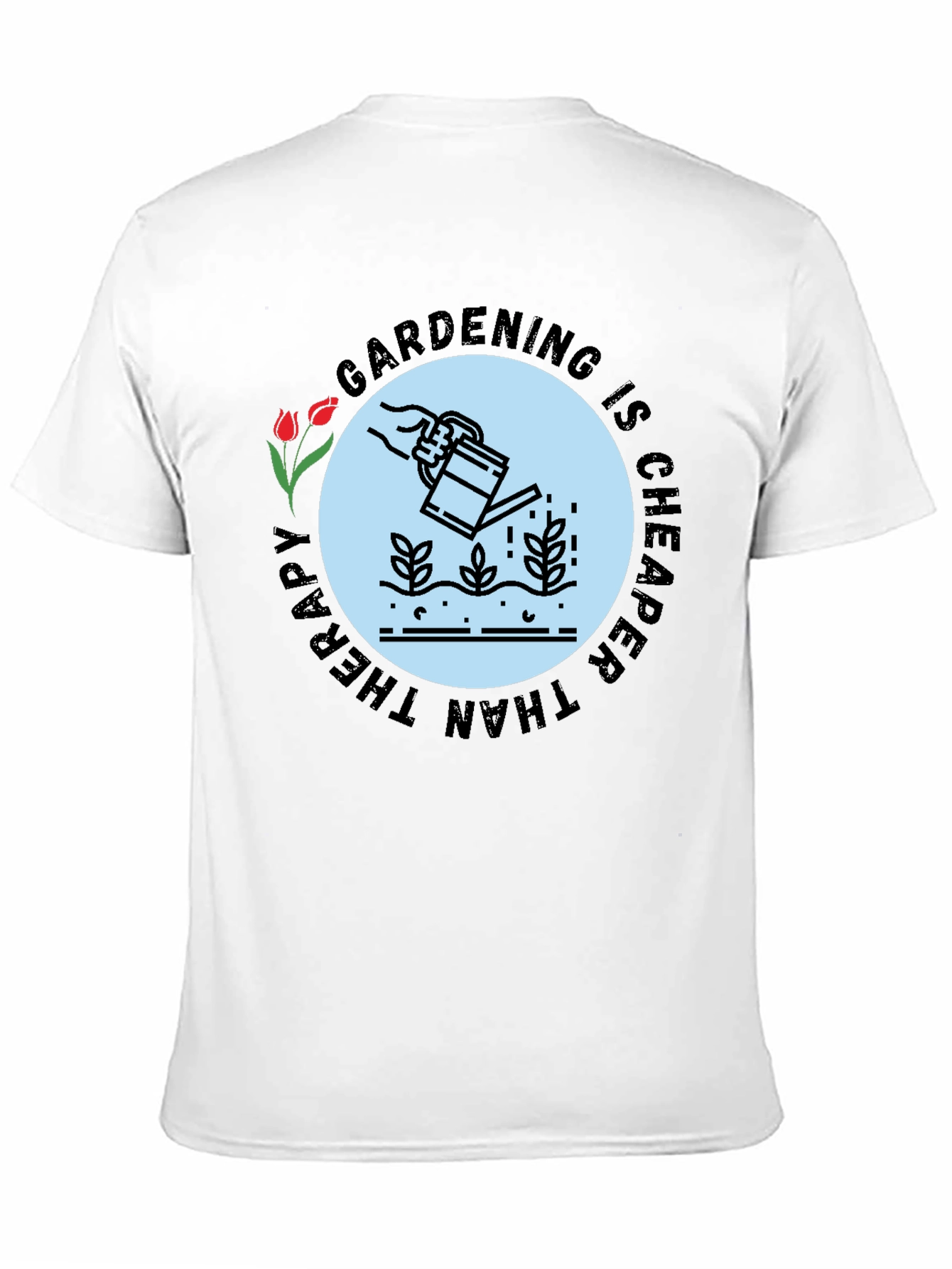 Gardening Therapy T-Shirt - Stylish & Comfortable