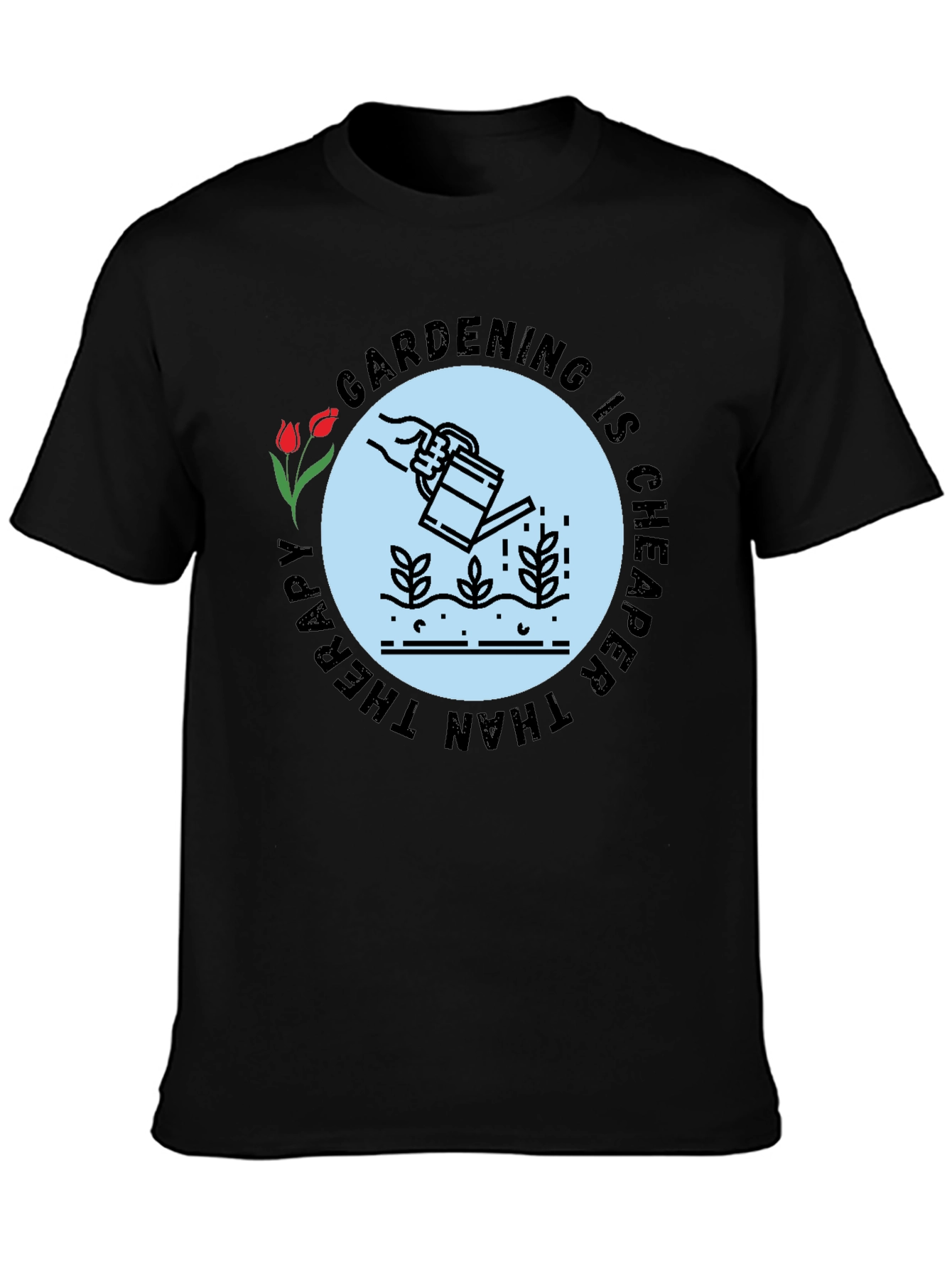 Gardening Therapy T-Shirt - Stylish & Comfortable