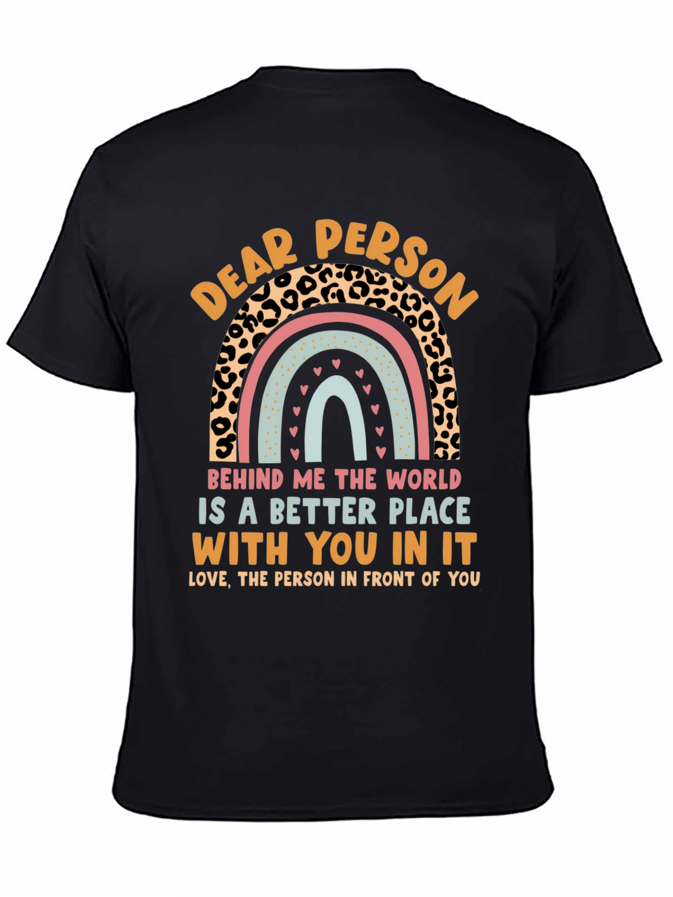 Dear Person Rainbow Graphic T-Shirt