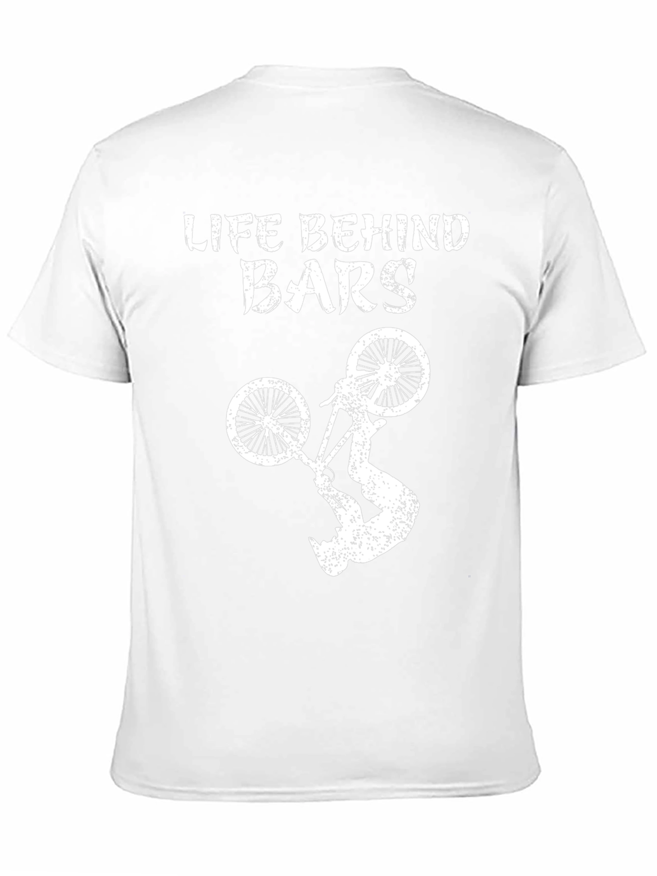 Life Behind Bars Bike Stunt T-Shirt - Black