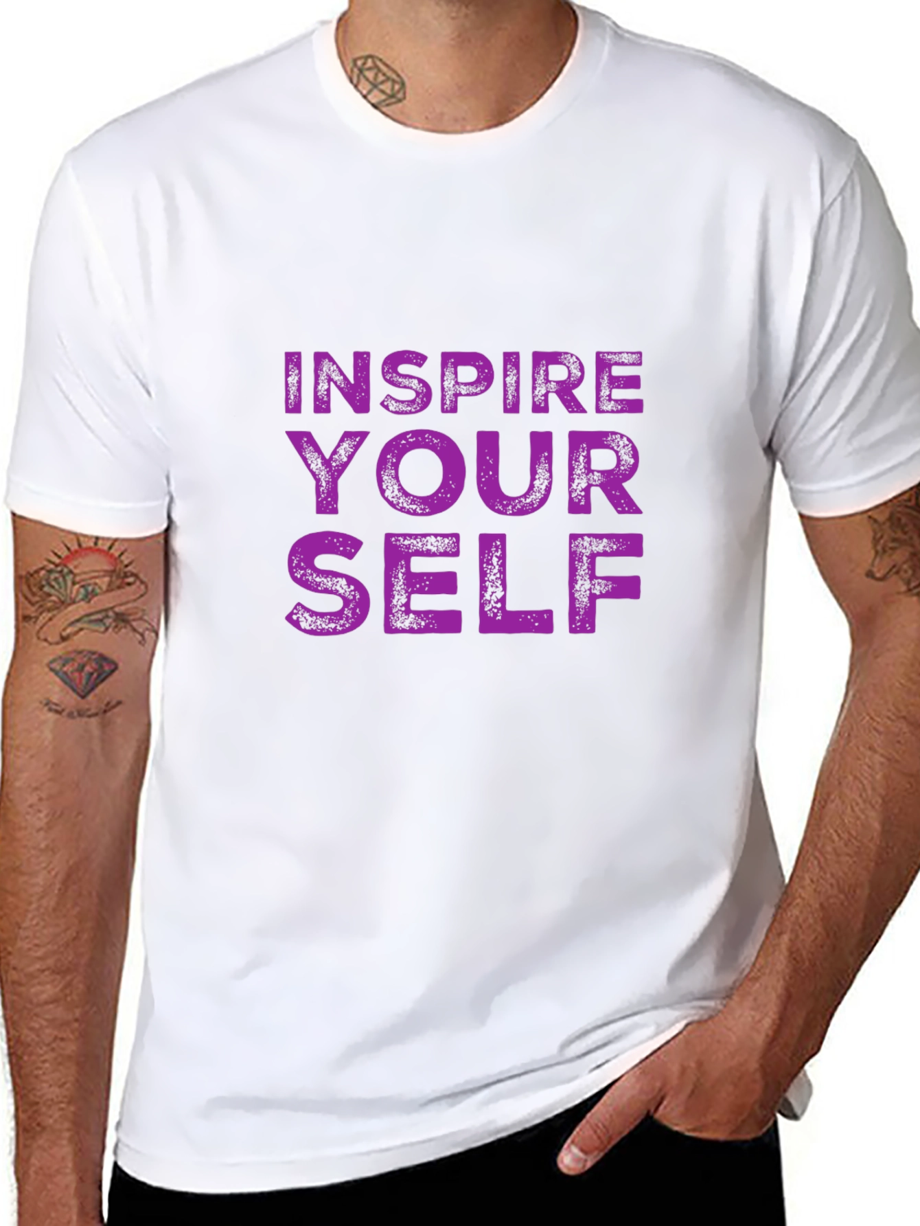 Inspire Yourself Graphic T-Shirt - Casual Comfort