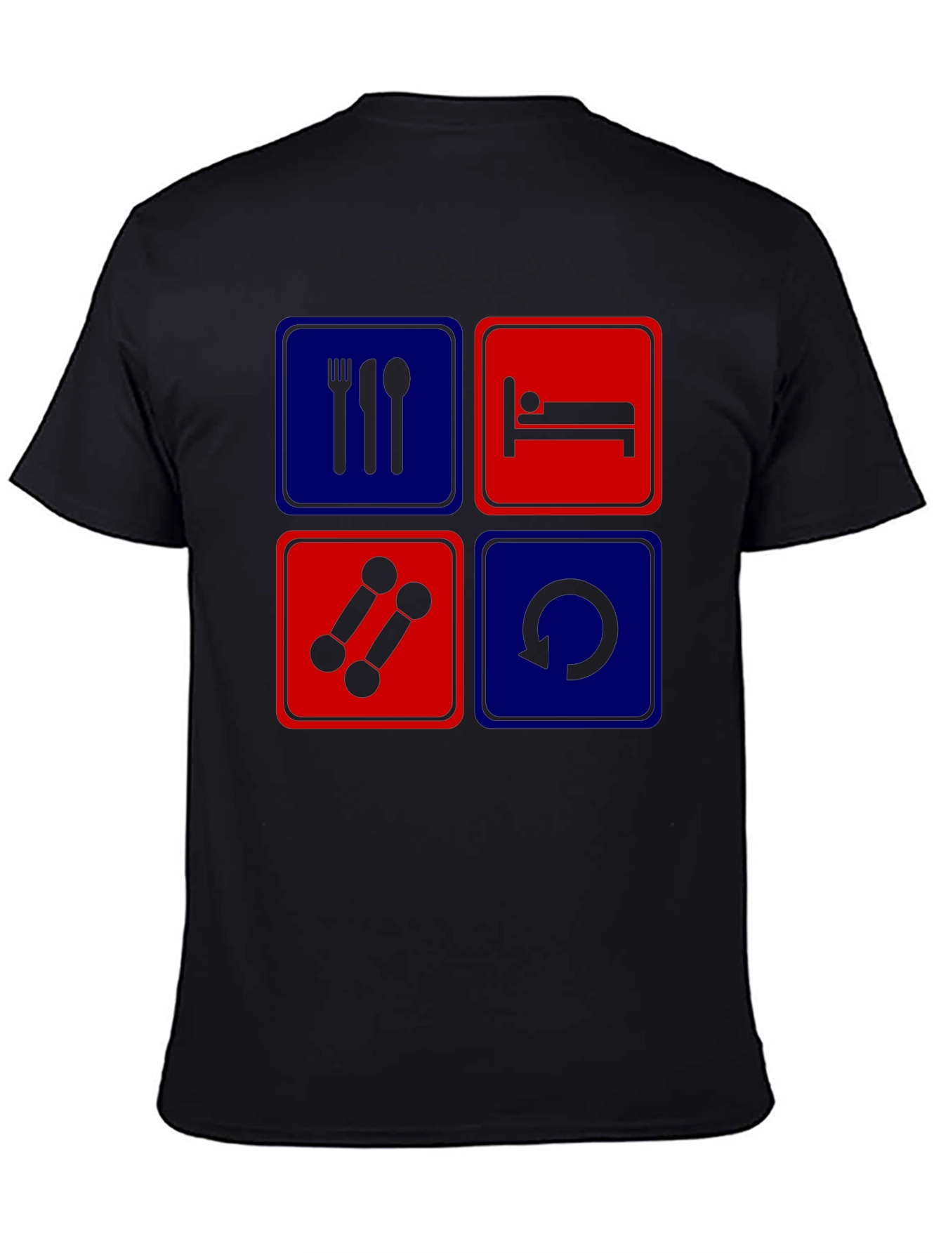 Eat Sleep Gym Repeat T-Shirt