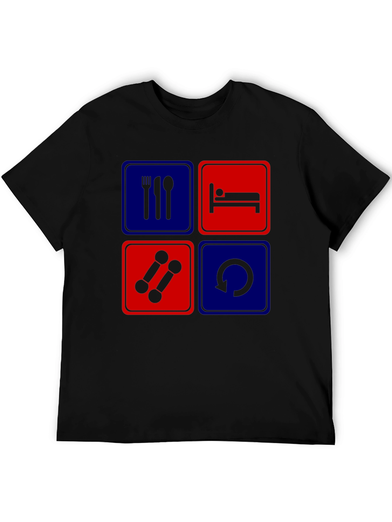 Eat Sleep Gym Repeat T-Shirt