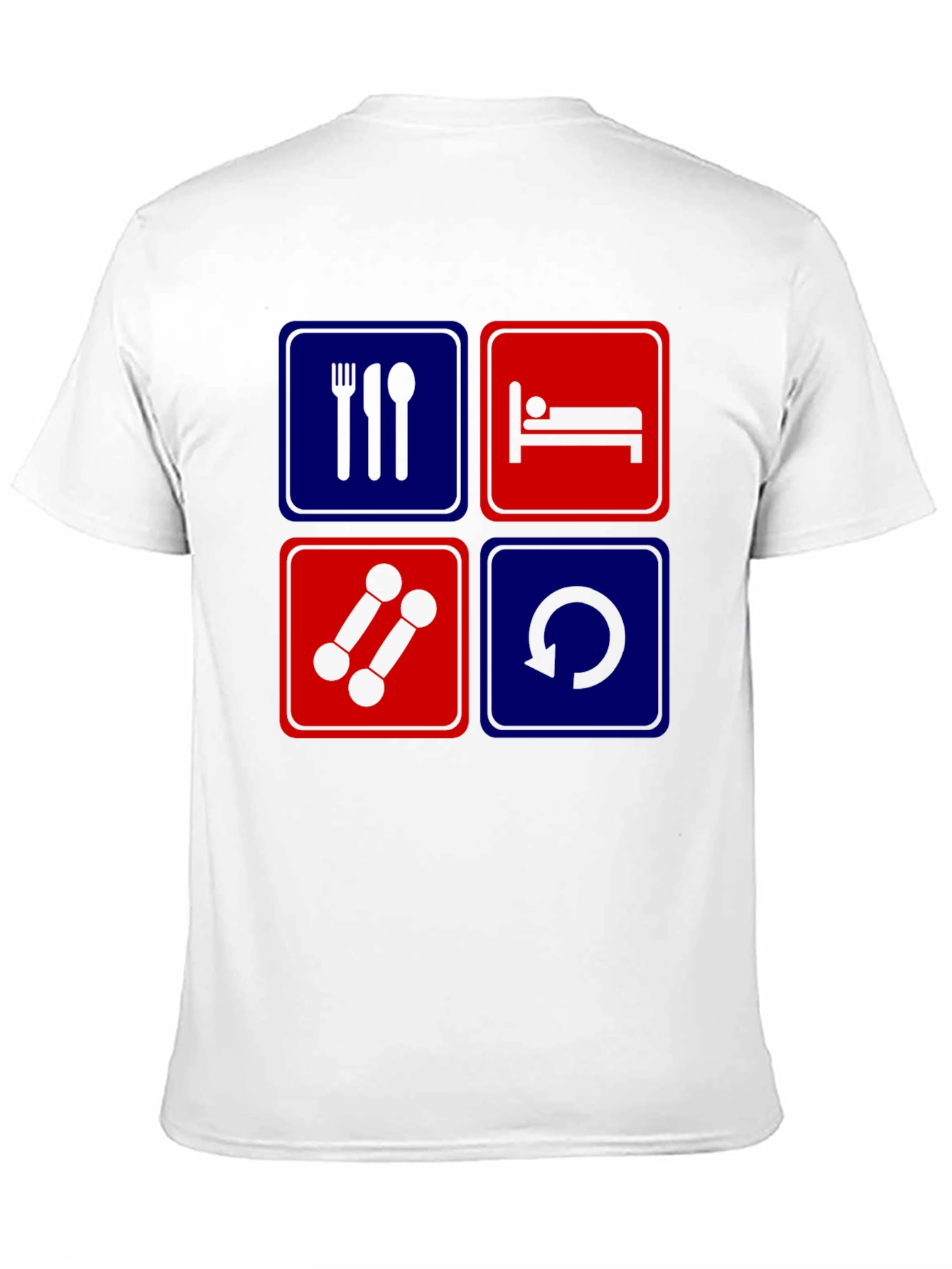 Eat Sleep Gym Repeat T-Shirt
