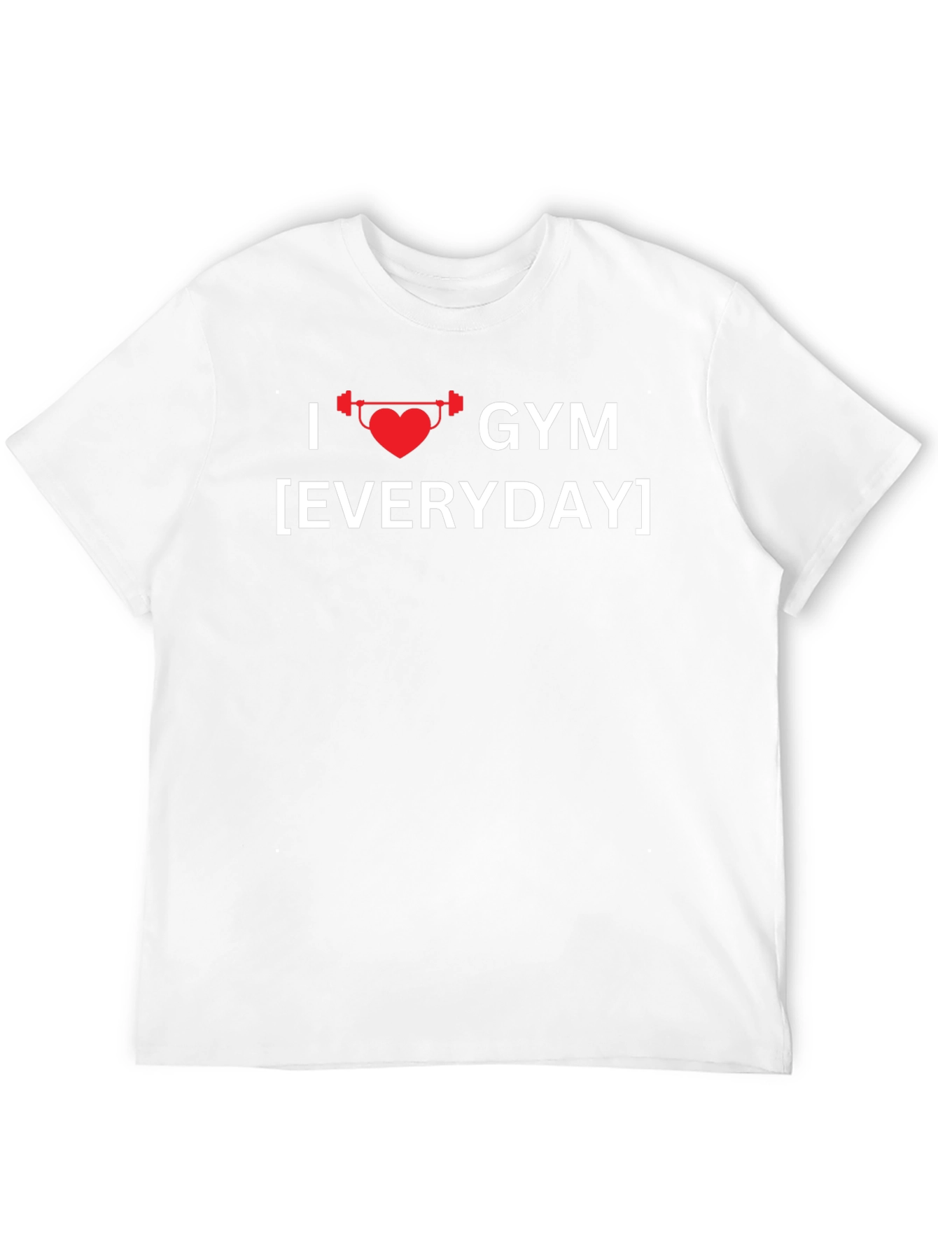 I Love Gym Everyday Graphic T-Shirt